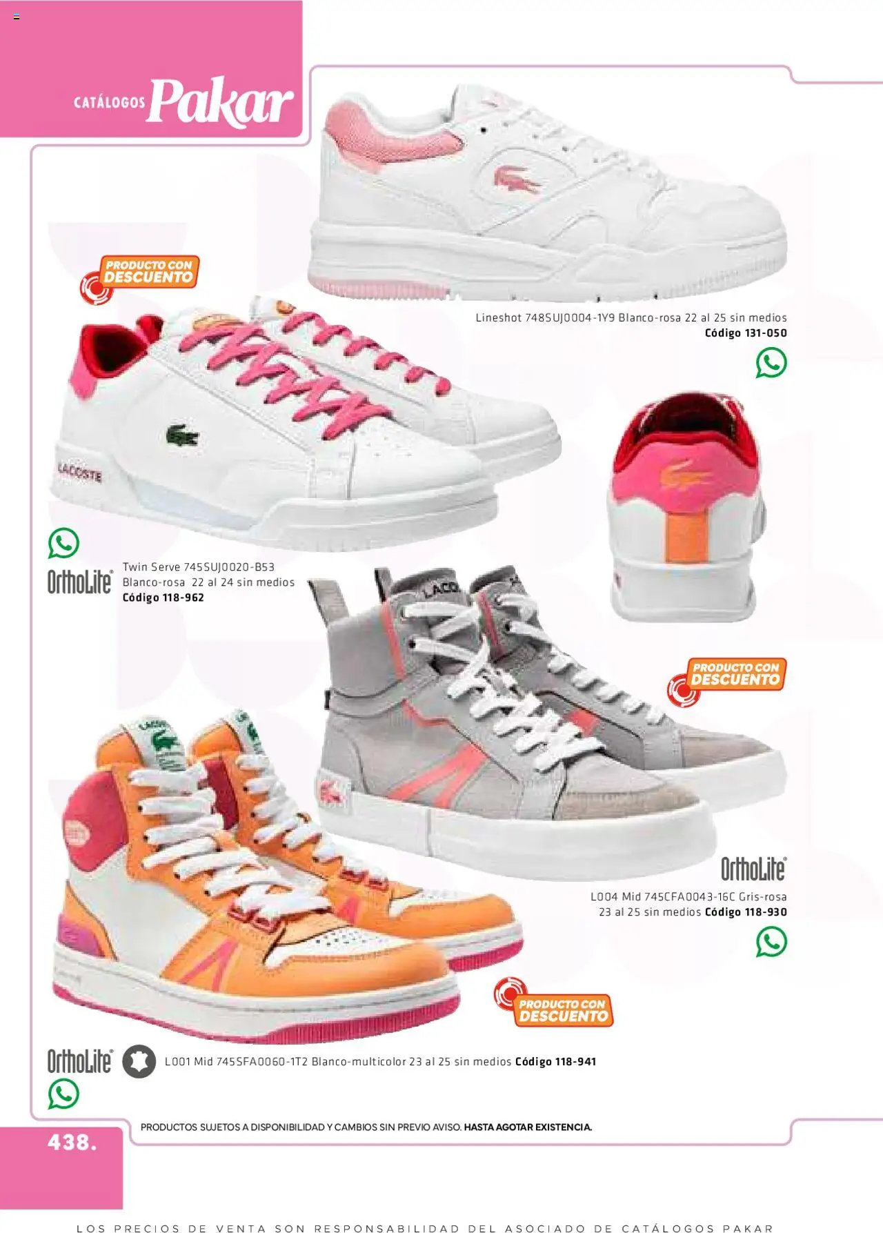 Nuevas ofertas de SC Pakar válidas en toda la República Mexicana desde el 06.03.2025. ¡Encuentra las mejores ofertas en SC Pakar catálogo Women! | Página: 438