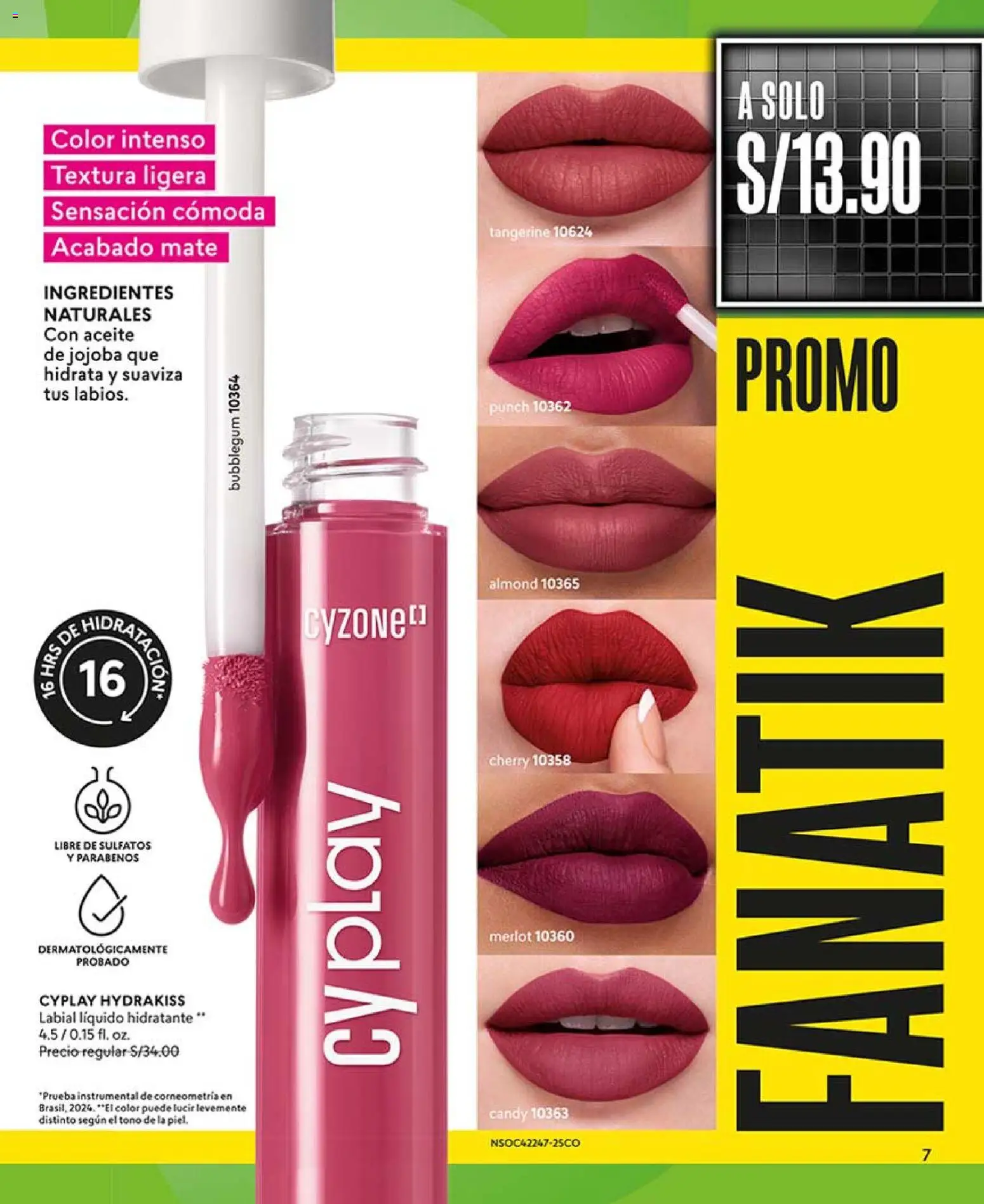 Catálogo CyZone válido desde 31.01.2026 | Página: 7 | Productos: Cómoda, Aceite