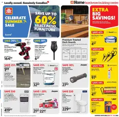 Preview of Home Hardware weekly flyer / circulaire from shop Home Hardware valid from 17.07.2025