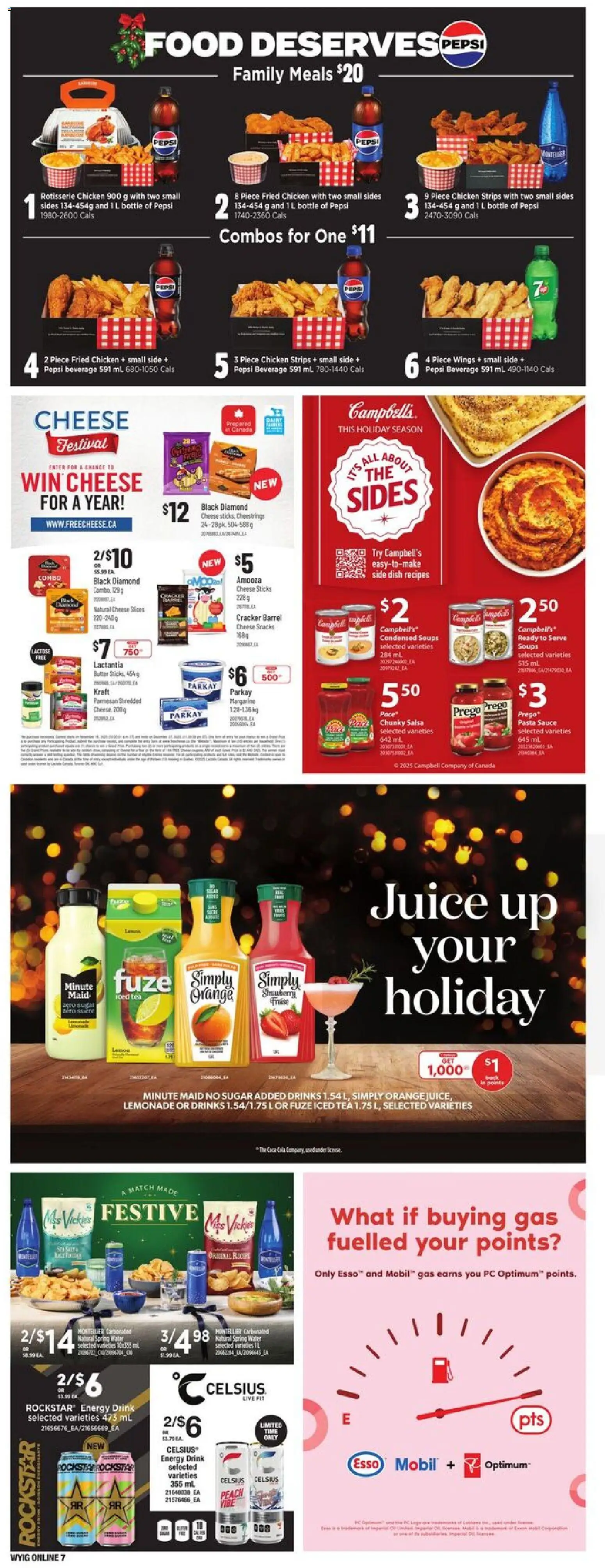 Independent Grocer flyer valid from 04.12.2025 | Page: 18 | Products: Pasta, Butter, Cheese, Chicken