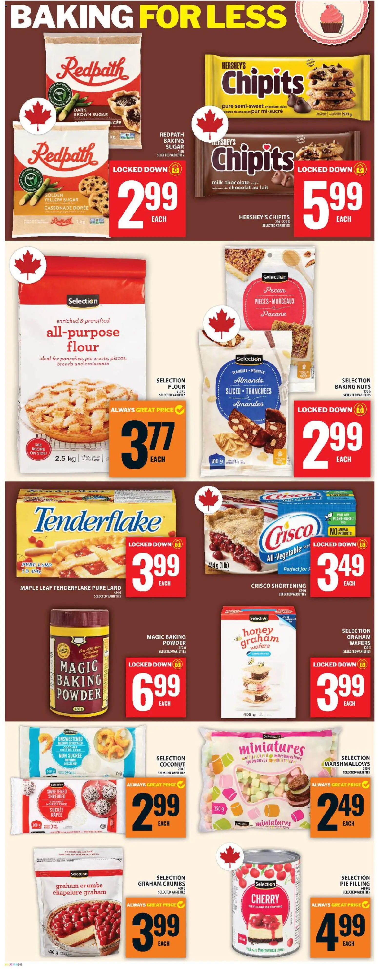 Food Basics flyer valid from 12.02.2026 | Page: 14 | Products: Chips, Nuts, Powder, Milk