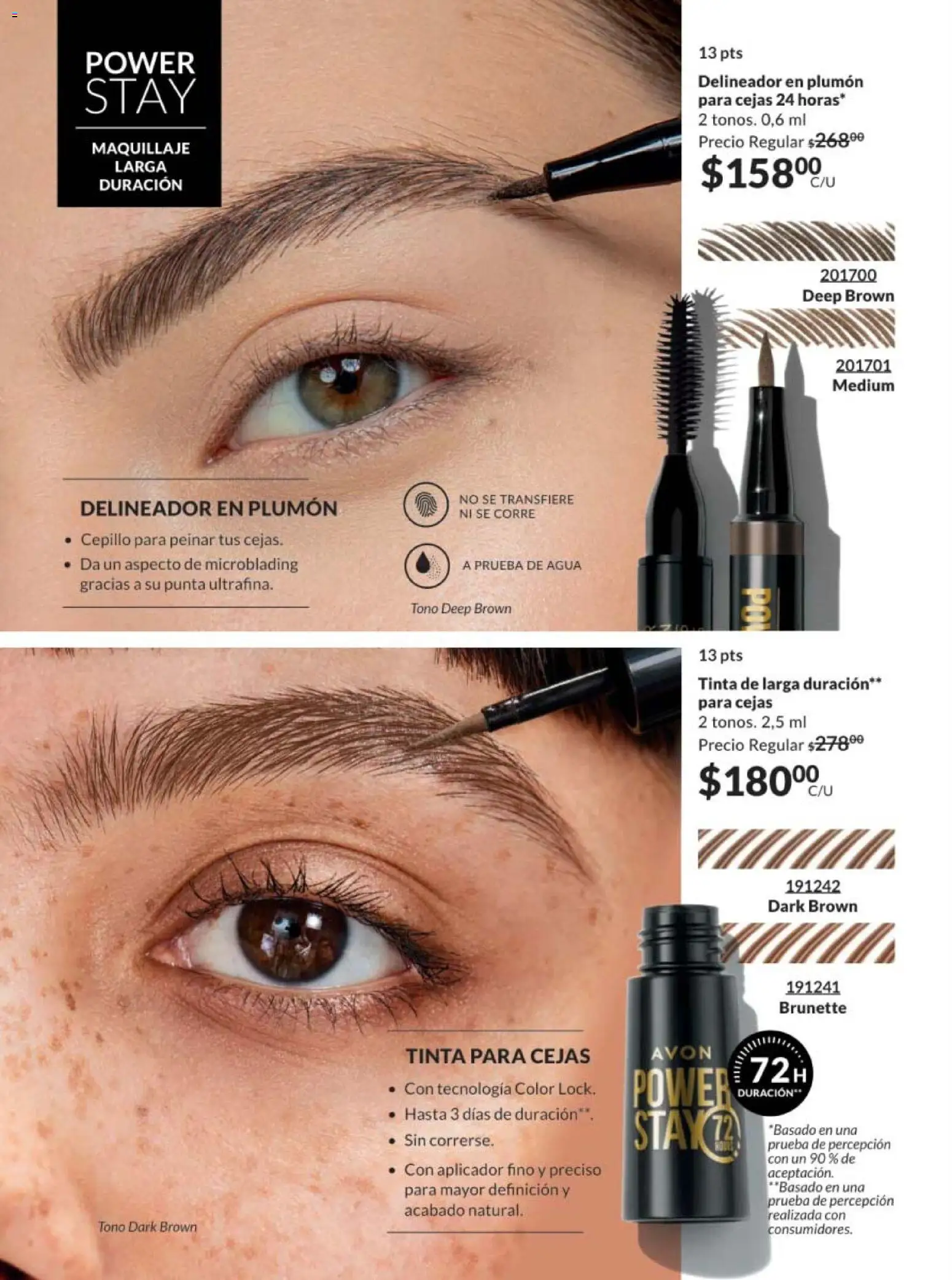 Nuevas ofertas de AVON válidas en toda la República Mexicana desde el 30.01.2026. ¡Encuentra las mejores ofertas en AVON campaña 3 2026! | Página: 54 | Productos: Cepillo, Agua, Maquillaje, Delineador