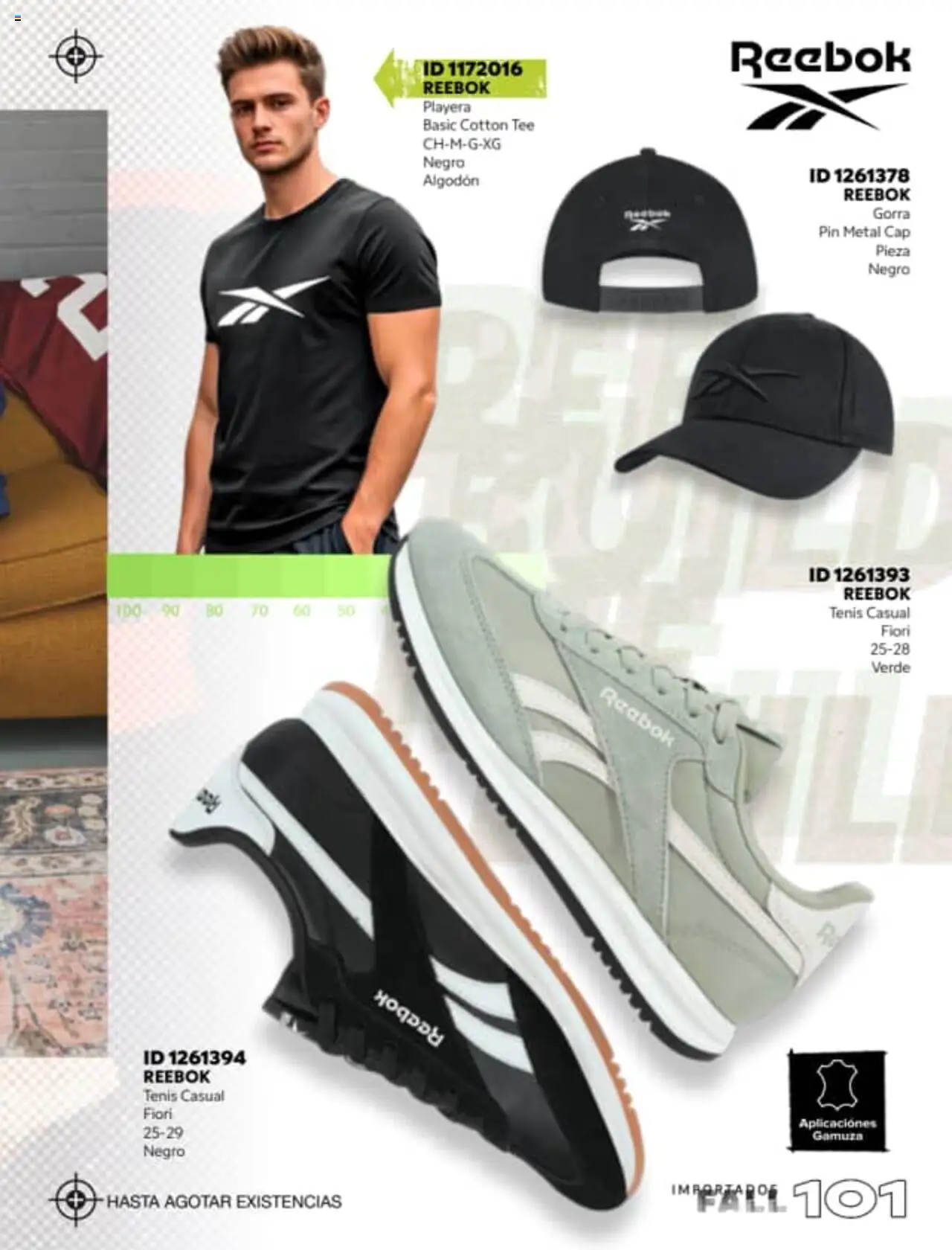 Nuevas ofertas de Price Shoes válidas en toda la República Mexicana desde el 18.08.2025. ¡Encuentra las mejores ofertas en Price Shoes - Catálogo Fall Importados! | Página: 101 | Productos: Tenis, Gorra, Algodón, Playera