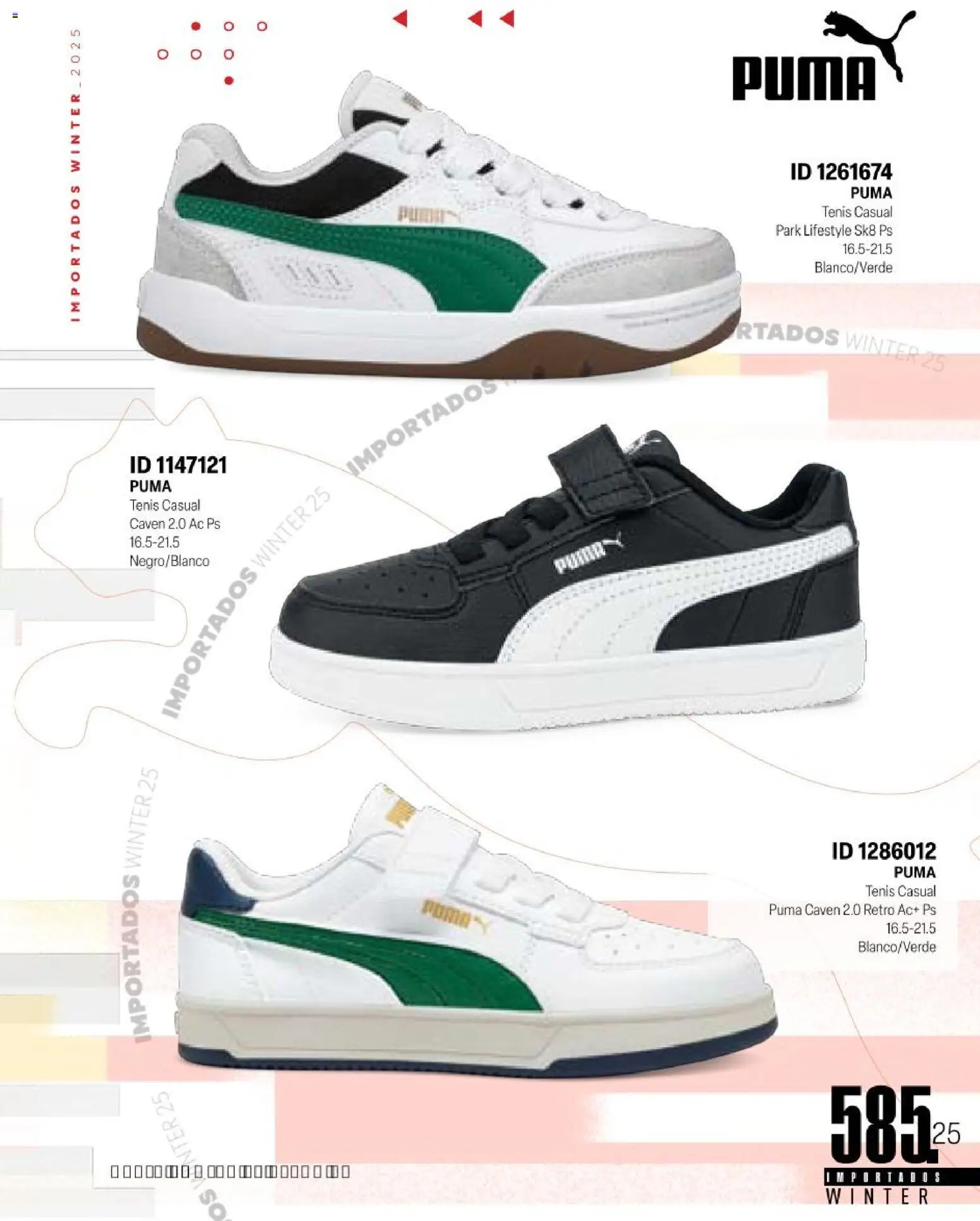 Nuevas ofertas de Price Shoes válidas en toda la República Mexicana desde el 11.11.2025. ¡Encuentra las mejores ofertas en Price Shoes catálogo Importados Winter 2025  ! | Página: 585 | Productos: Tenis