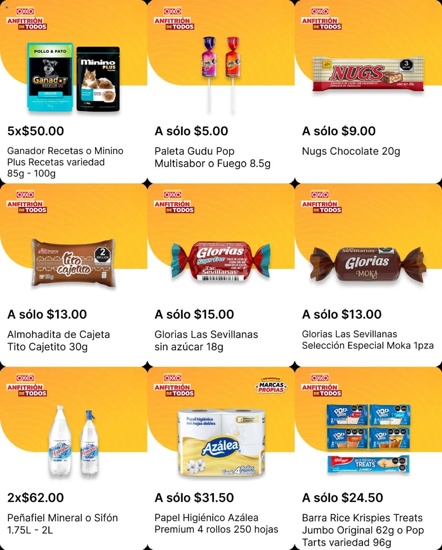 Nuevas ofertas de OXXO válidas en toda la República Mexicana desde el 03.03.2026. ¡Encuentra las mejores ofertas en OXXO folleto! | Página: 2 | Productos: Pollo, Paleta, Chocolate, Barra