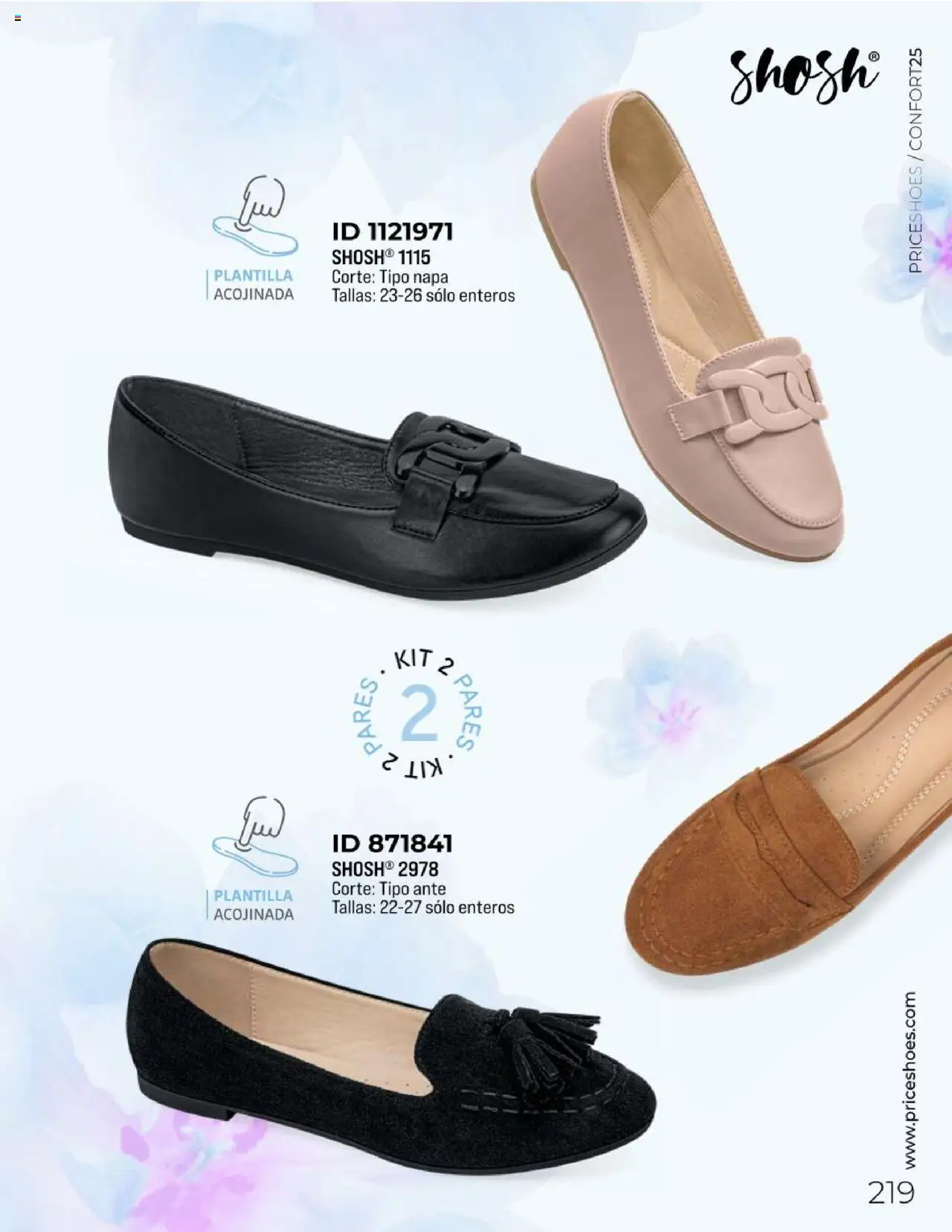 Nuevas ofertas de Price Shoes válidas en toda la República Mexicana desde el 10.02.2025. ¡Encuentra las mejores ofertas en Price Shoes catálogo Confort! | Página: 219