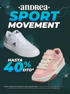 Vista previa de Andrea - Catálogo Sport Movement , nuevo folleto de la tienda, válido en México a partir del 13.07.2025