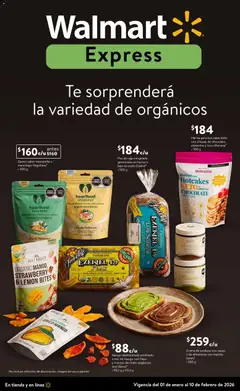 Vista previa de Walmart Express folleto, nuevo folleto de la tienda, válido en México a partir del 01.01.2026