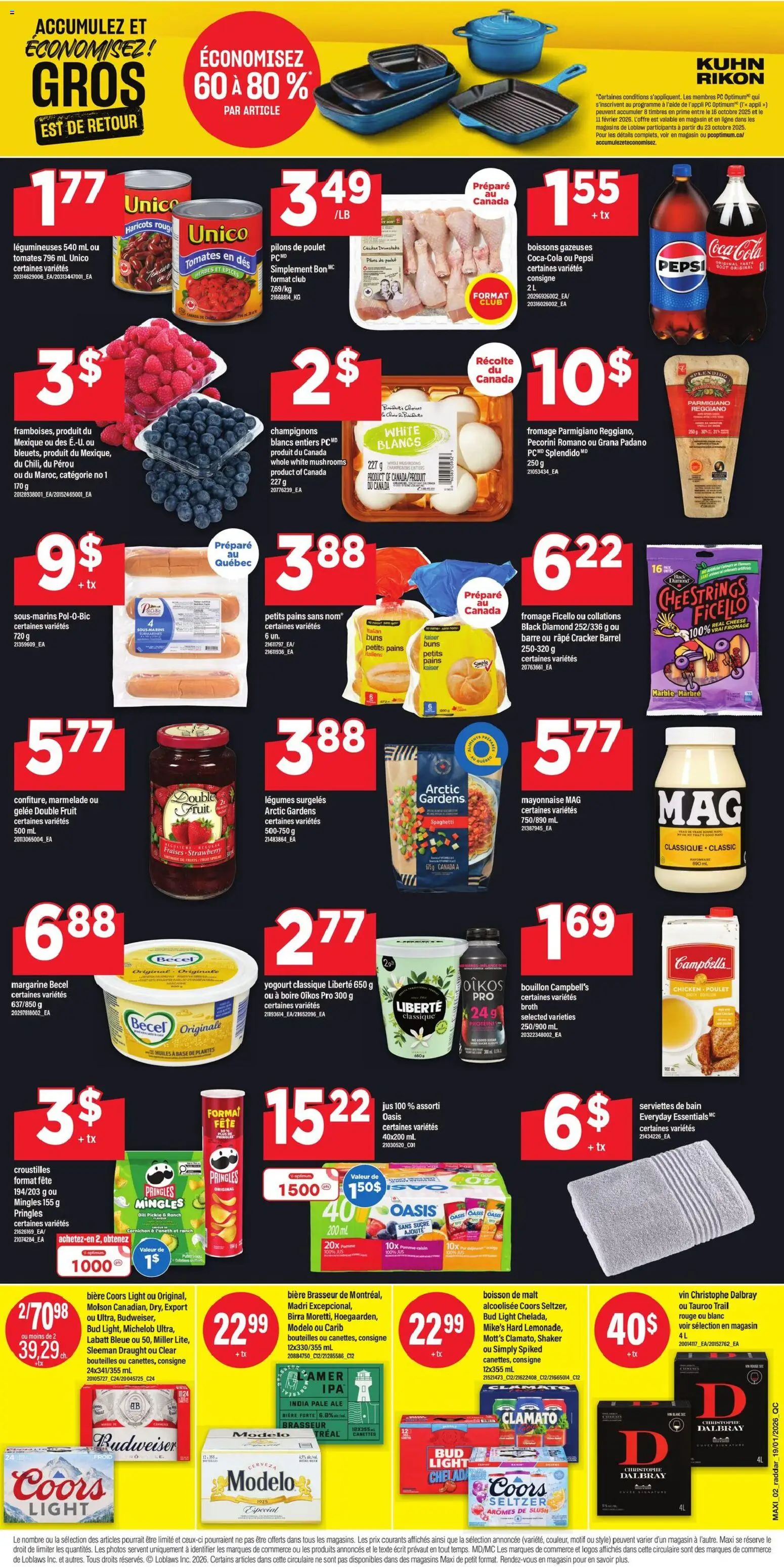Maxi flyer valid from 22.01.2026 | Page: 2 | Products: PC, Chicken