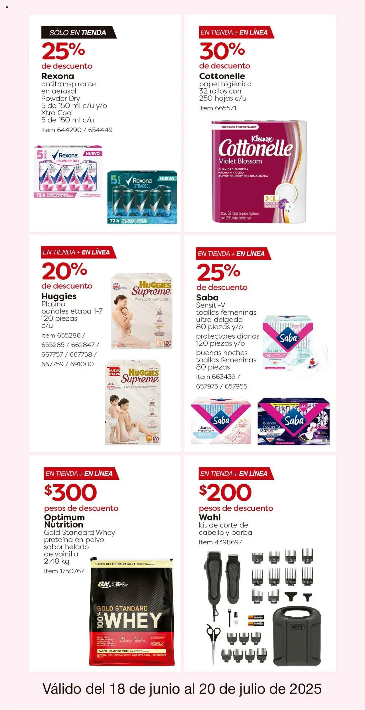 Nuevas ofertas de Costco válidas en toda la República Mexicana desde el 18.06.2025. ¡Encuentra las mejores ofertas en Costco catálogo! | Página: 29 | Productos: Leche, Pañales, Té, Toallas