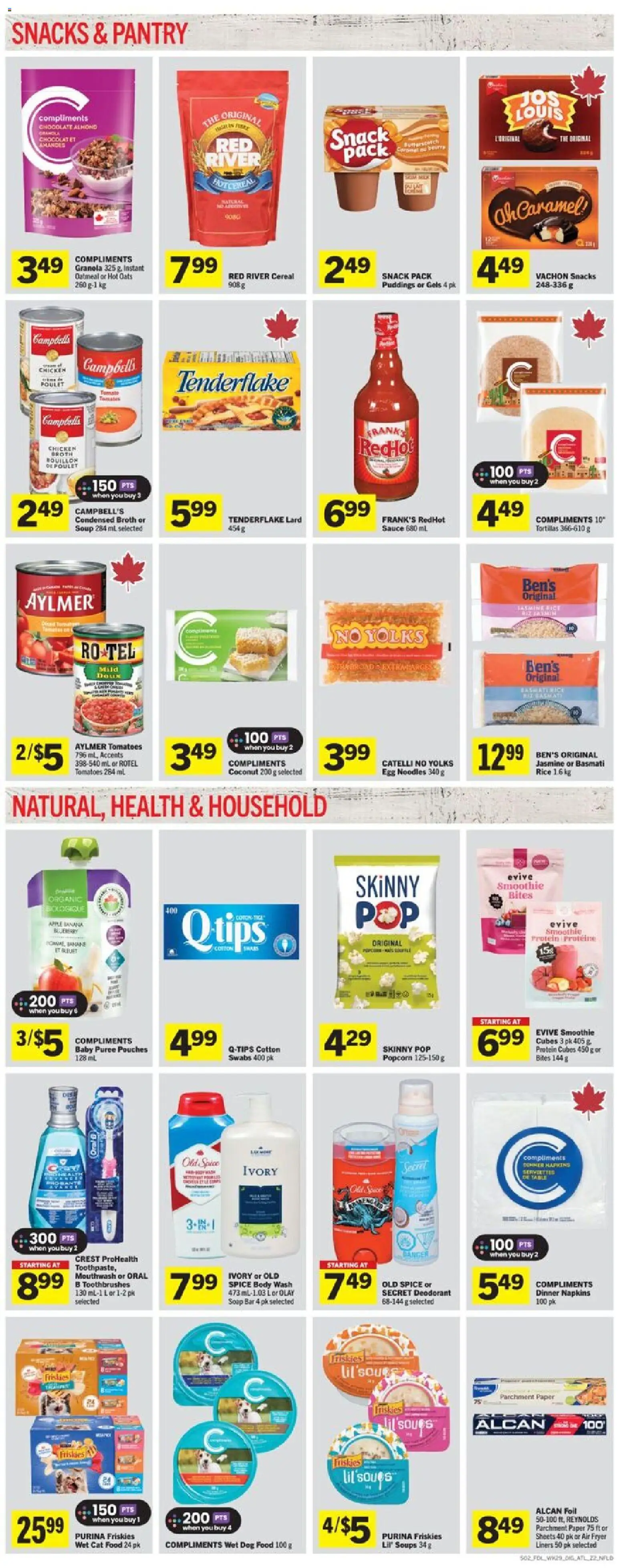 Foodland flyer valid from 13.11.2025 | Page: 8 | Products: Noodles, Body wash, Chocolate, Chicken