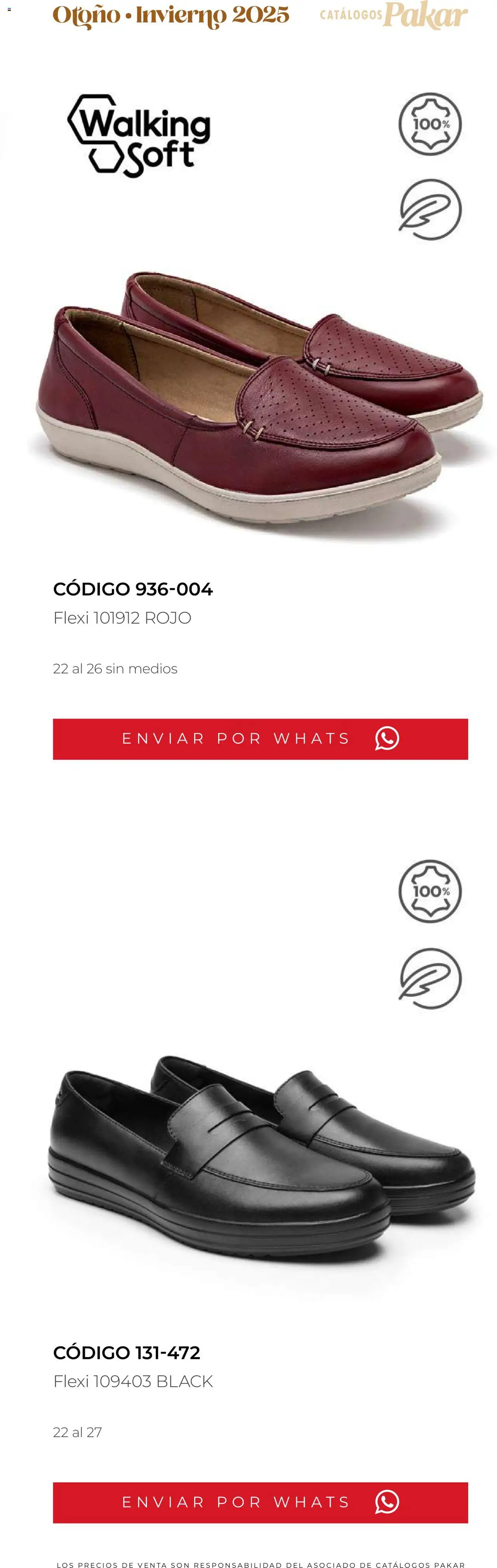 Nuevas ofertas de SC Pakar válidas en toda la República Mexicana desde el 10.10.2025. ¡Encuentra las mejores ofertas en SC Pakar - Catálogo Flexi otoño / invierno! | Página: 85