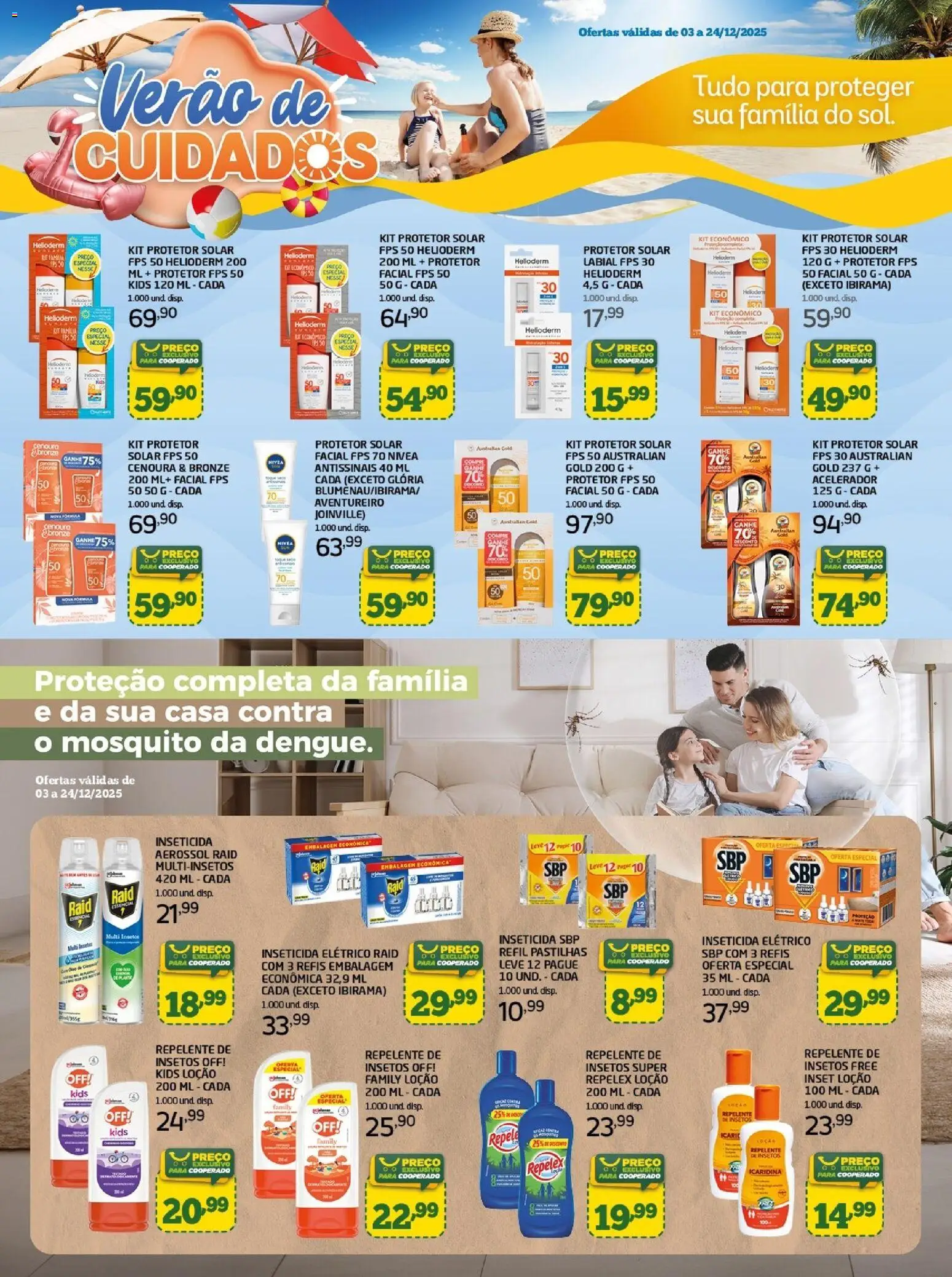 Cooper Folheto - válido de 03.12.2025 | Página: 13 | Produtos: Protetor solar, Cenoura, Repelente, Inseticida