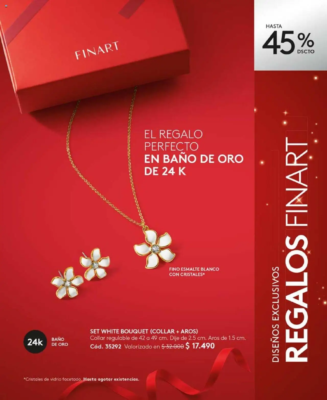 Catálogo Ésika Campaña 17 │ válido desde el 14.10.2025 | Página: 126 | Productos: Baño, Collar, Aros, Dije