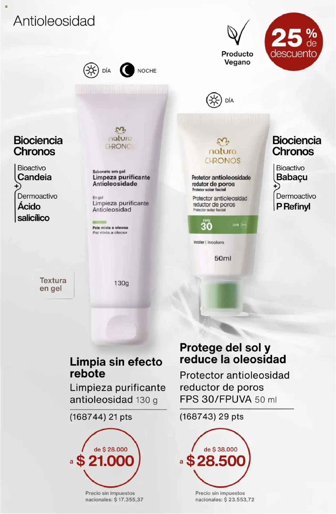 Natura - Catálogo Ciclo 15 │ válido desde el 01.10.2025 | Página: 142 | Productos: Protector solar, Uva