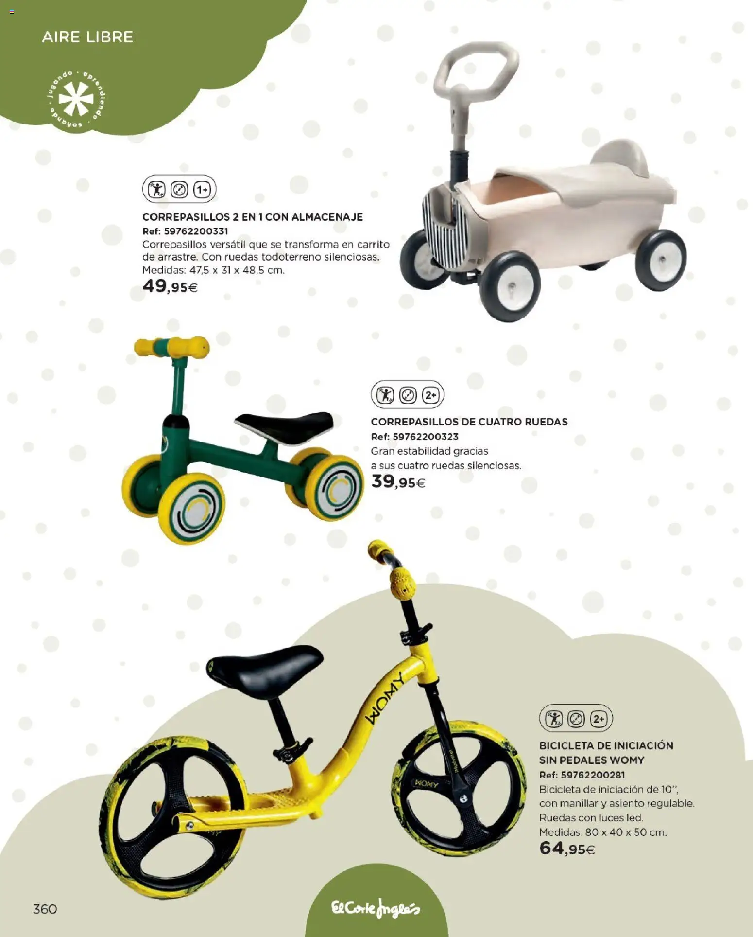 Nuevas ofertas de El Corte Inglés válidas en toda la República Mexicana desde el 27.10.2025. ¡Encuentra las mejores ofertas en El Corte Inglés catálogo Juguetes! | Página: 360