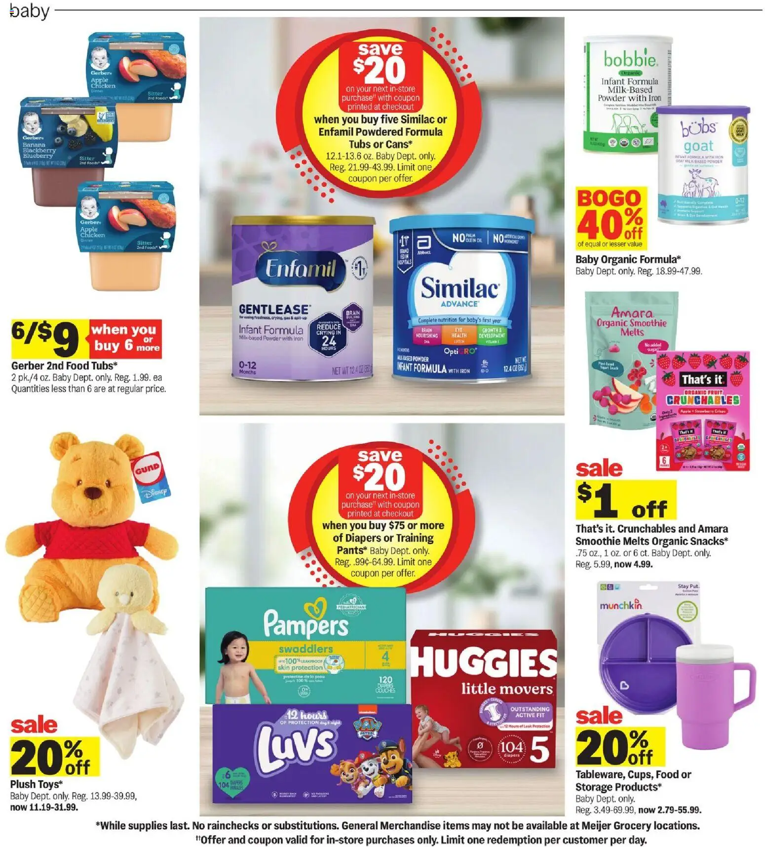 Meijer Weekly Ad - valid from 18.03.2026 | Page: 31 | Products: Powder, Milk, Iron