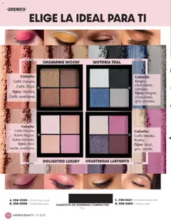 Nuevas ofertas de Andrea válidas en toda la República Mexicana desde el 13.07.2025. ¡Encuentra las mejores ofertas en Andrea - Catálogo Beauty Campaña 4! | Página: 30