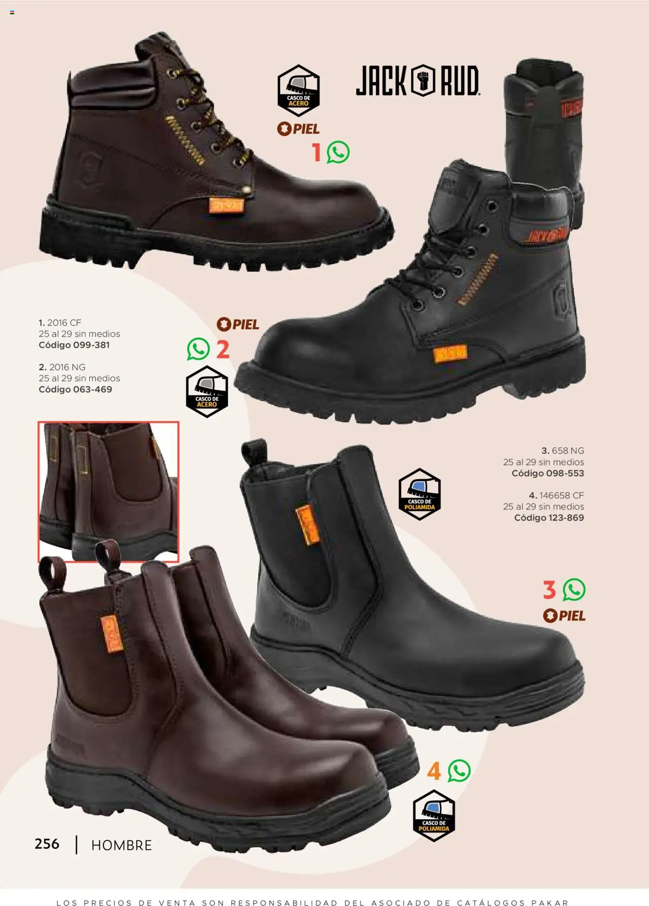 Nuevas ofertas de SC Pakar válidas en toda la República Mexicana desde el 24.07.2025. ¡Encuentra las mejores ofertas en SC Pakar - Catálogo Hombre otoño / invierno! | Página: 256