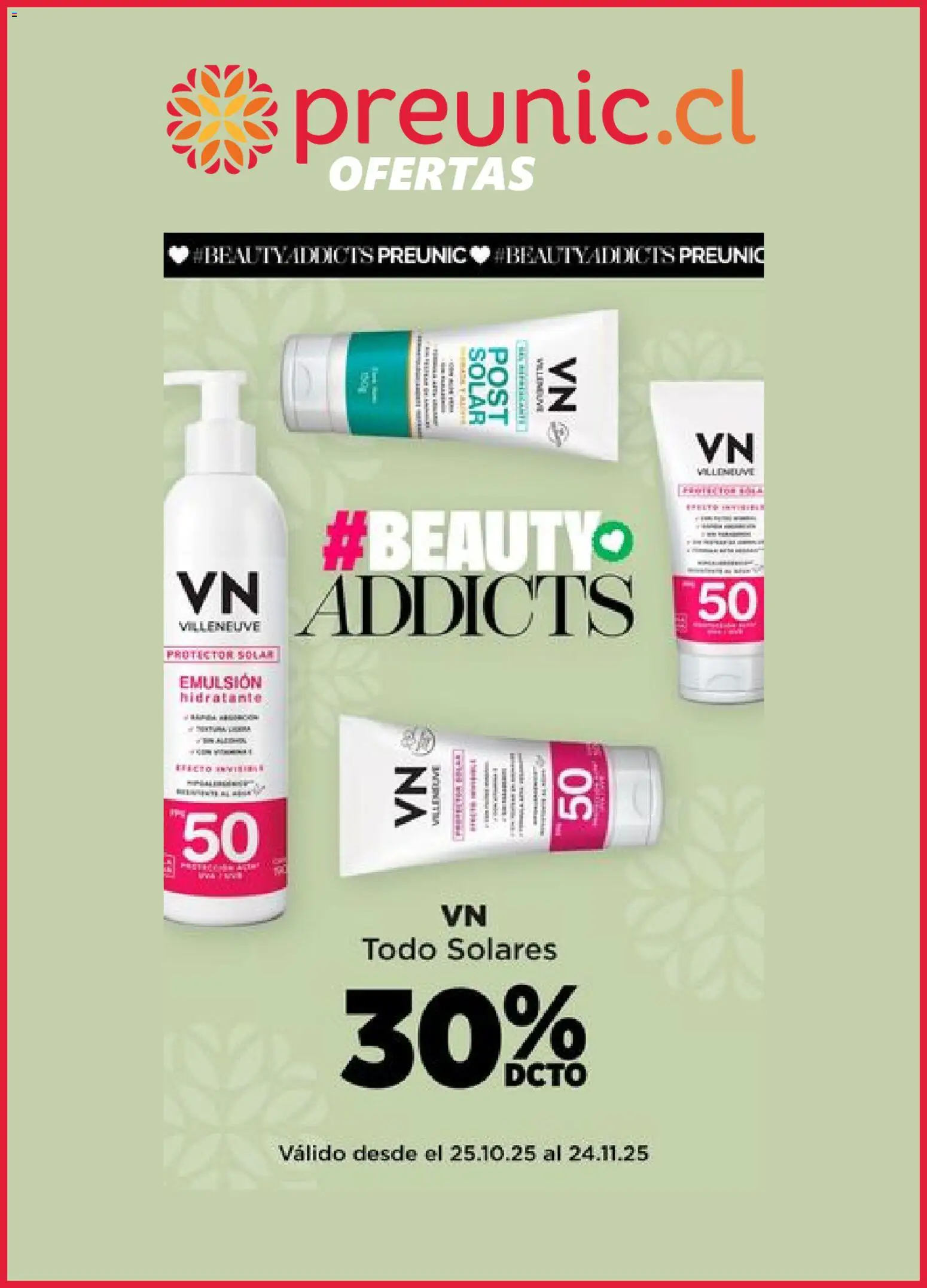 Preunic ofertas  │ válido desde el 25.10.2025 | Página: 5 | Productos: Emulsión, Protector solar