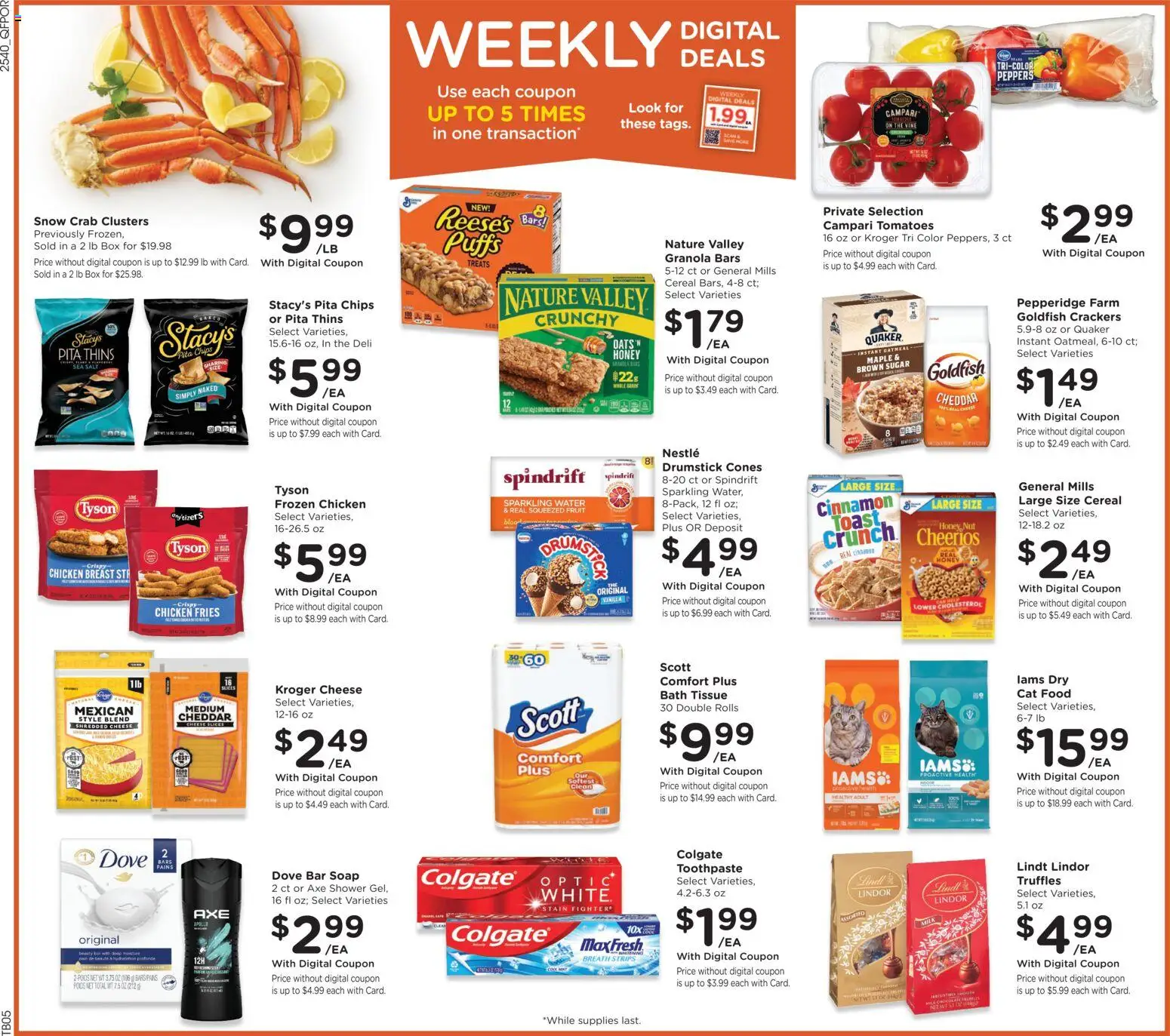 QFC Weekly Ad - OR - valid from 05.11.2025 | Page: 3 | Products: Wine, Soap, Water, Sugar