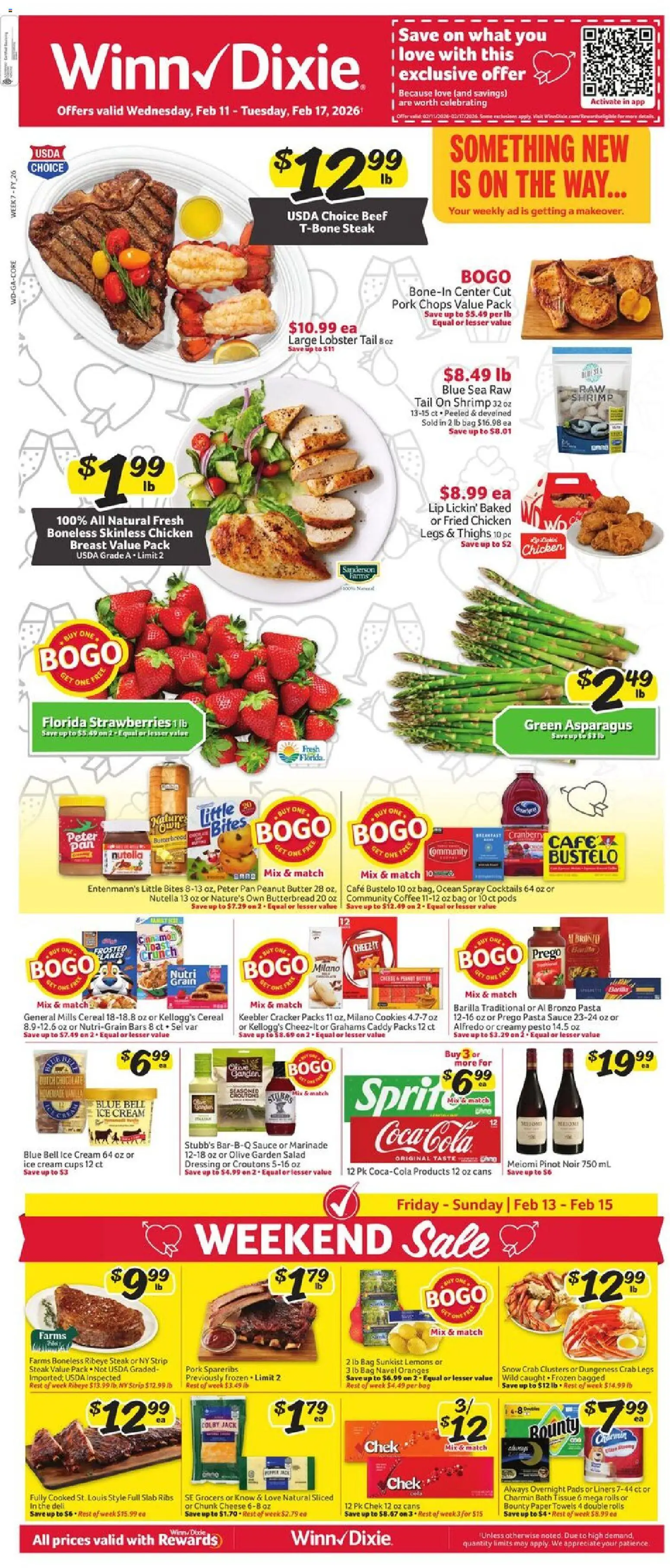 Winn Dixie Weekly Ad - valid from 11.02.2026 | Page: 1