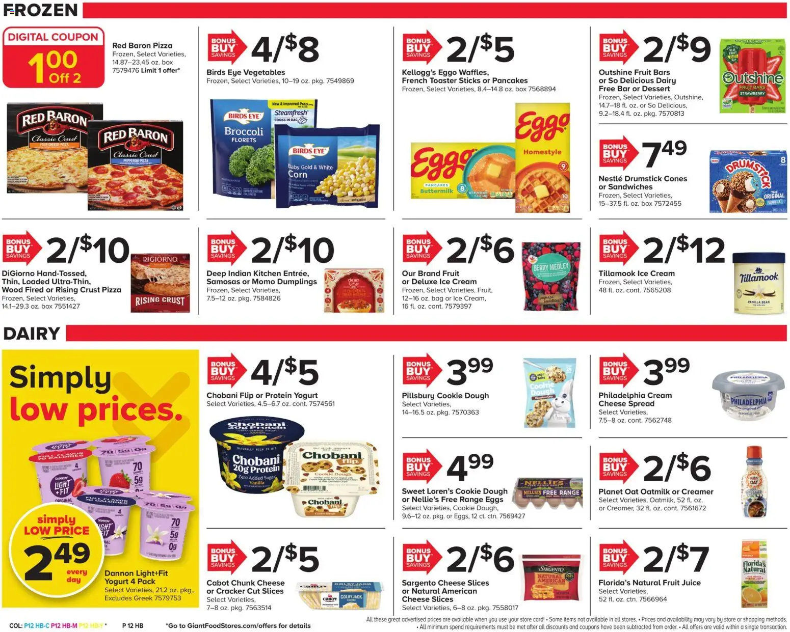 Giant Weekly Ad - valid from 23.01.2026 | Page: 15 | Products: Broccoli, Pizza, Ice cream, Vegetables
