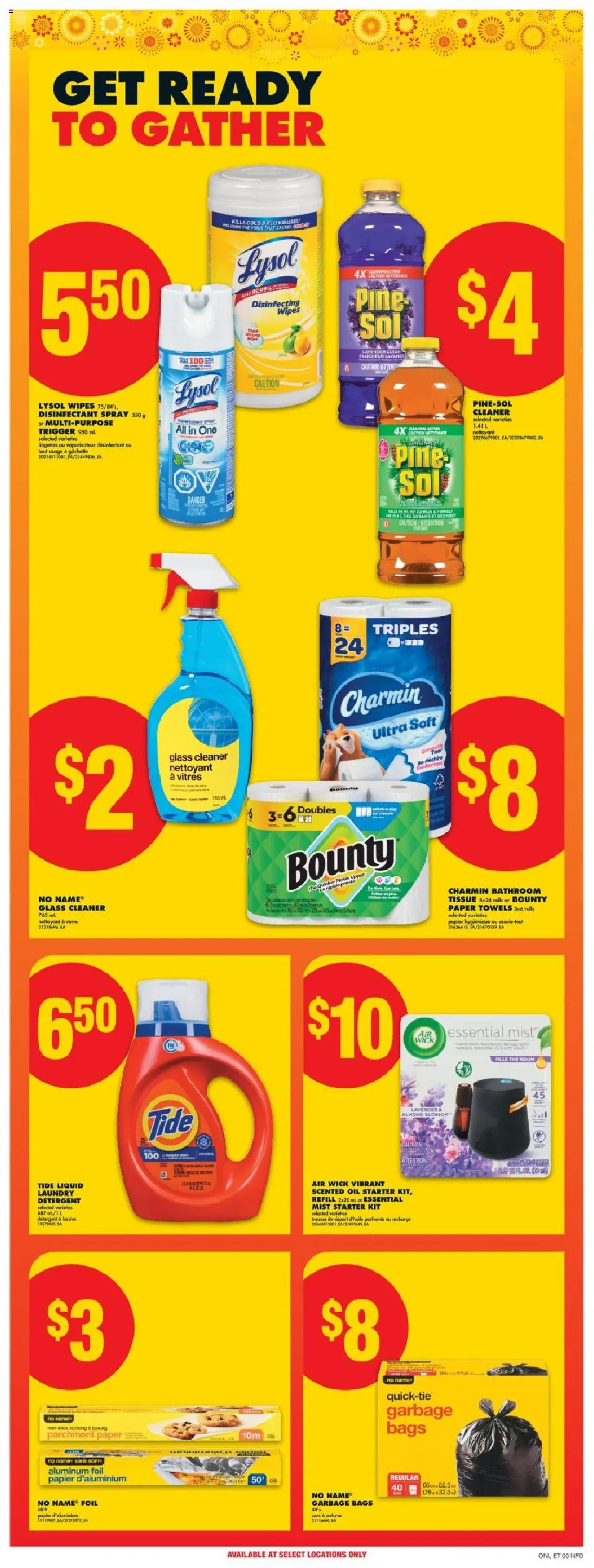No Frills flyer valid from 09.10.2025 | Page: 12 | Products: Detergent, Oil