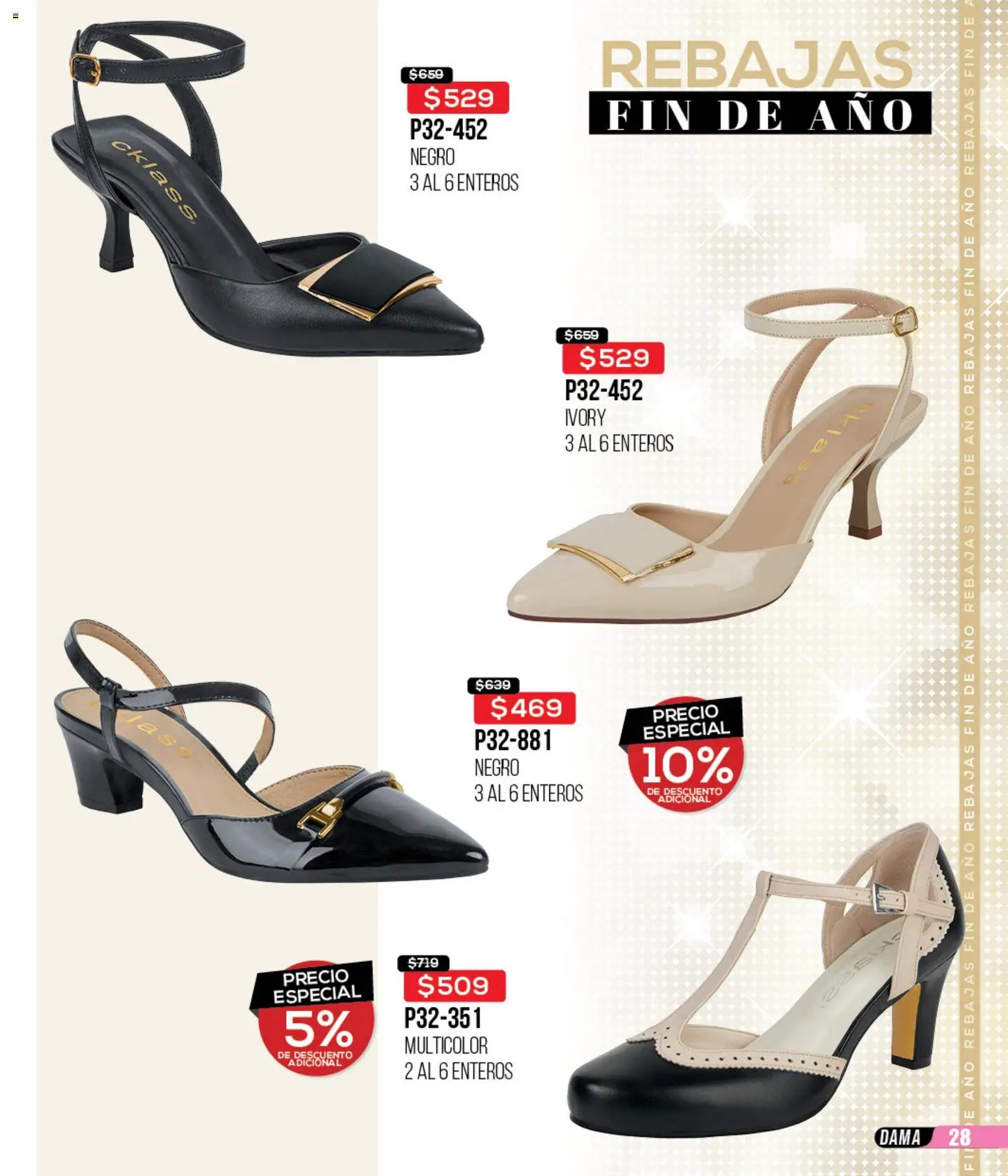 Nuevas ofertas de Cklass válidas en toda la República Mexicana desde el 15.12.2025. ¡Encuentra las mejores ofertas en Cklass catálogo Rebajas fin de año ropa! | Página: 264