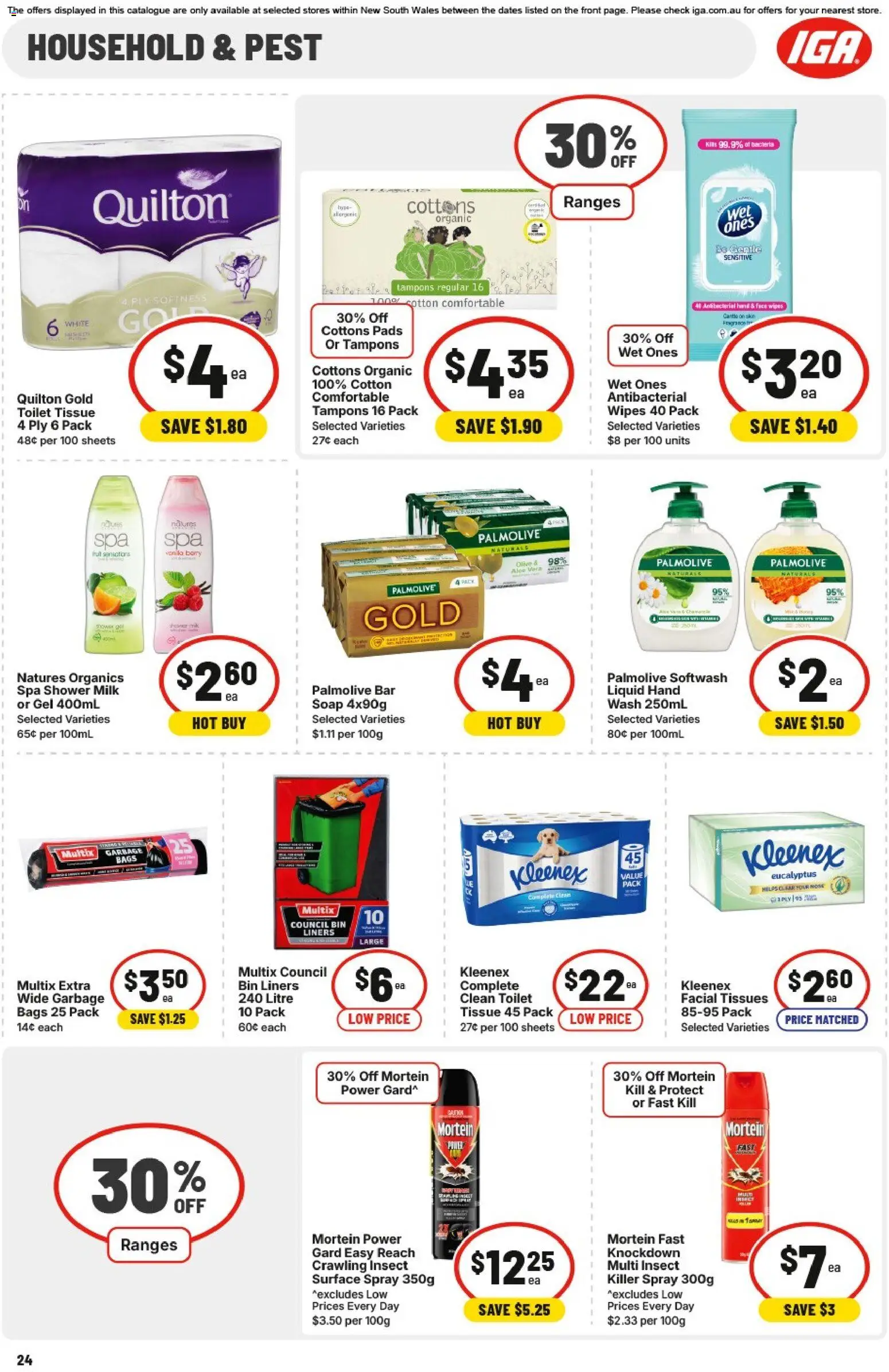 IGA catalogue - valid from 31.12.2025 | Page: 27 | Products: Plant, Beef, Water, Candle