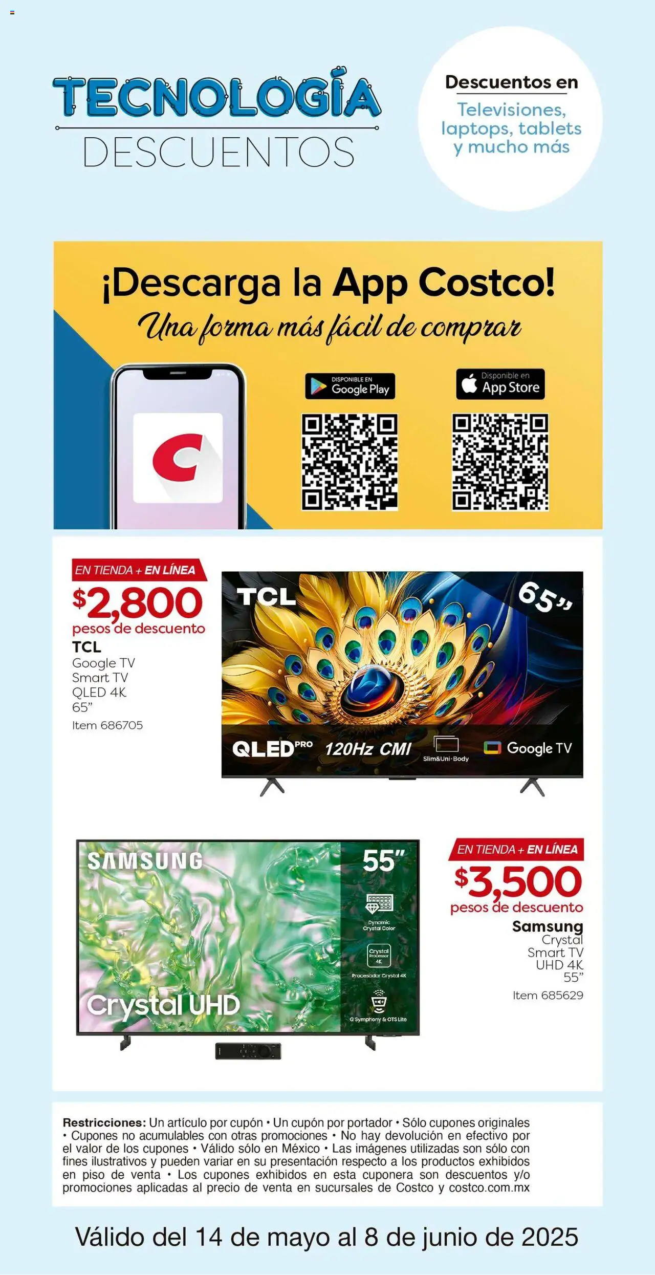 Nuevas ofertas de Costco válidas en toda la República Mexicana desde el 14.05.2025. ¡Encuentra las mejores ofertas en Costco catálogo! | Página: 2