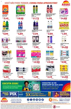 Assaí Atacadista Folheto - válido de 04.08.2025 | Página: 4 | Produtos: Ariel, Pneus, Esponja de aço, Vanish
