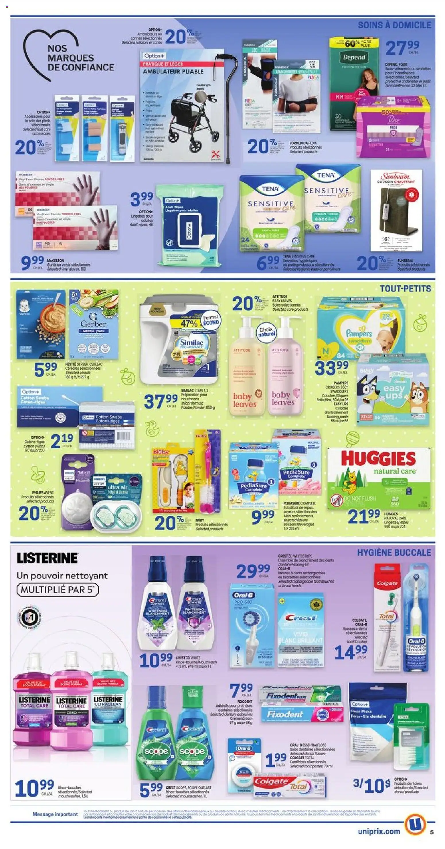 Uniprix flyer valid from 01.01.2026 | Page: 6 | Products: Pants, Underwear