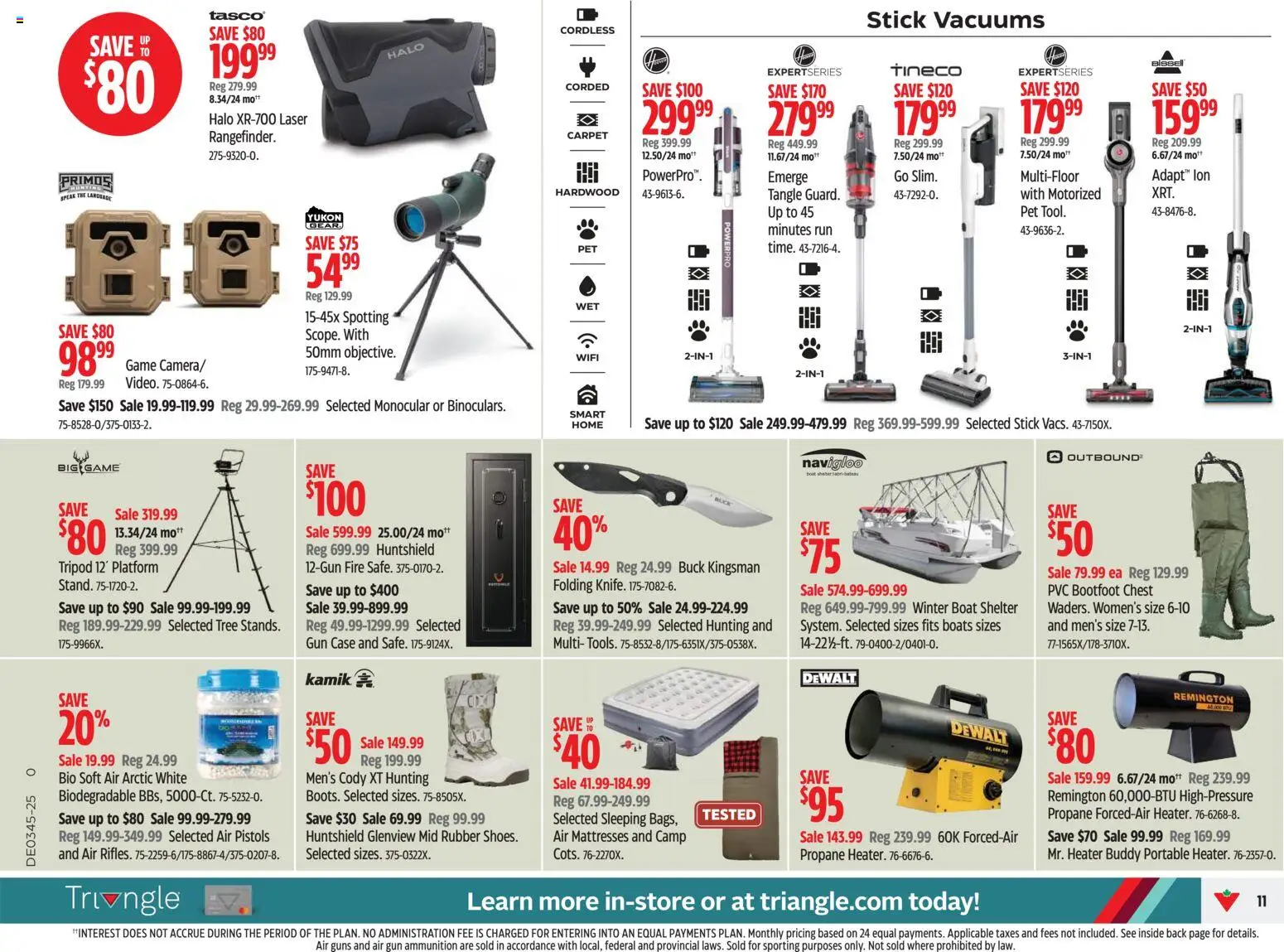 Canadian Tire flyer valid from 30.10.2025 | Page: 11 | Products: Game, Case, Carpet