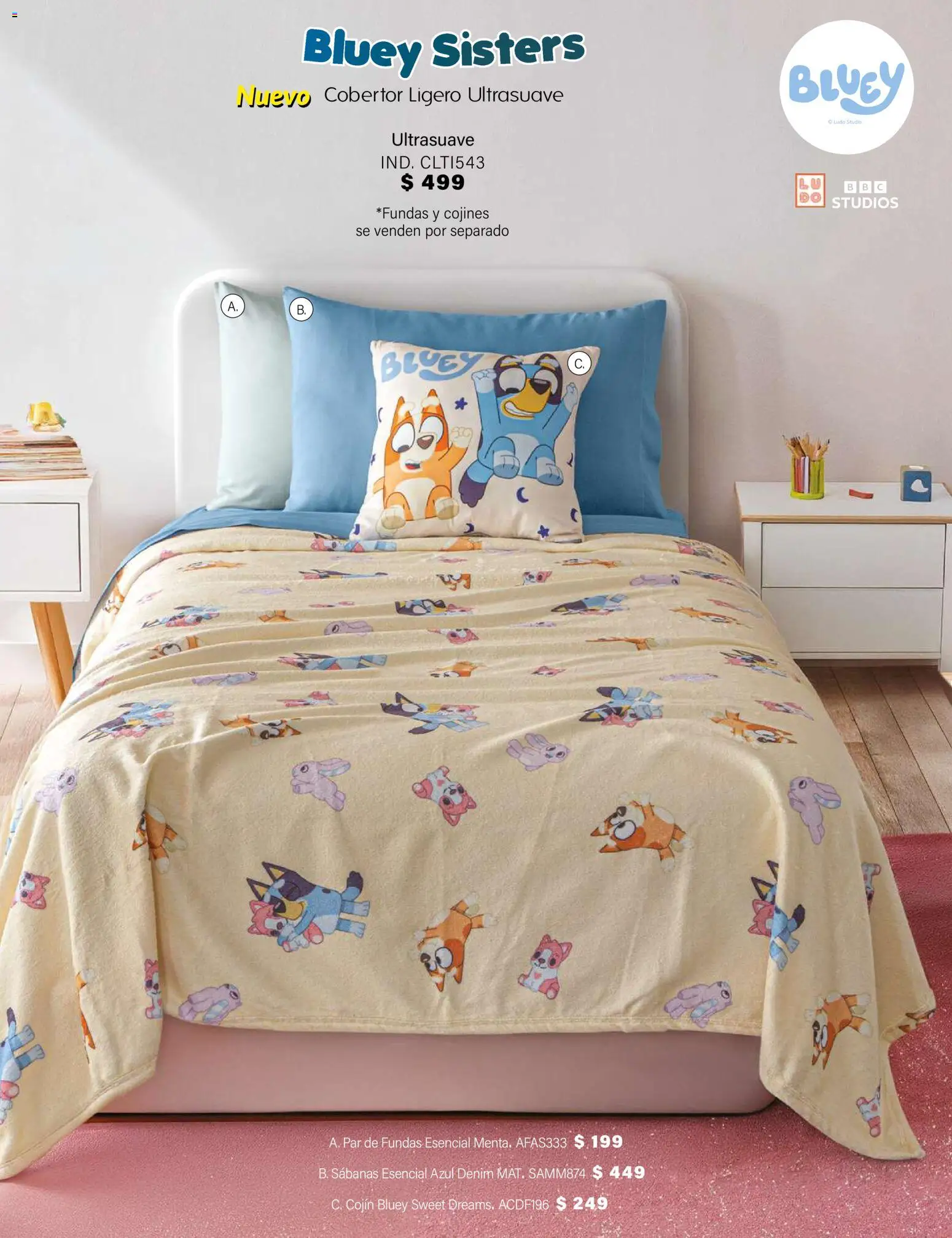 Nuevas ofertas de Colchas Concord válidas en toda la República Mexicana desde el 27.11.2025. ¡Encuentra las mejores ofertas en Colchas Concord catálogo Infantil! | Página: 106 | Productos: Cobertor, Sabanas