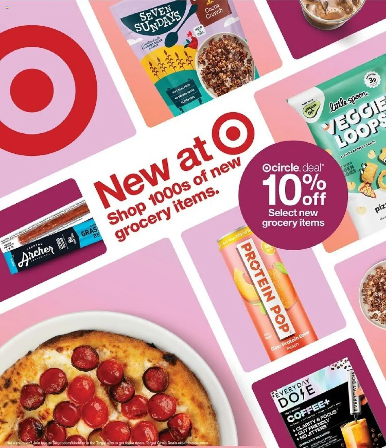 Target Weekly Ad - valid from 28.09.2025 | Page: 1 | Products: Coffee, Sugar, Peach