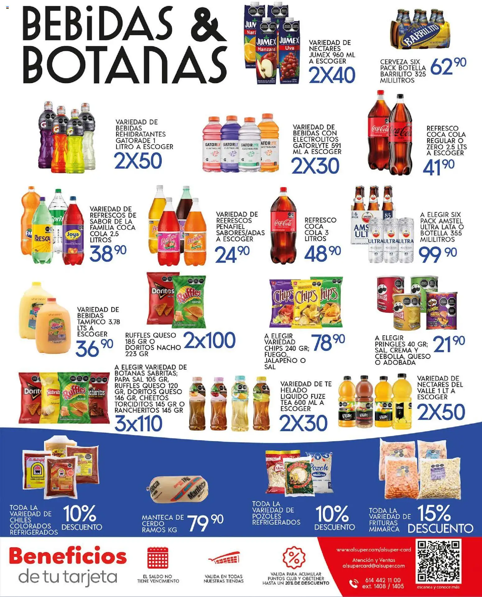Nuevas ofertas de Alsuper válidas en toda la República Mexicana desde el 04.11.2025. ¡Encuentra las mejores ofertas en Alsuper folleto Durango! | Página: 7 | Productos: Sal, Manzana, Cerveza, Té