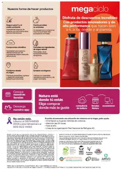 Vista previa de Natura - Campaña 16 2025, nuevo folleto de la tienda, válido en México a partir del 12.10.2025 | Página: 161 | Productos: Té, Cadena