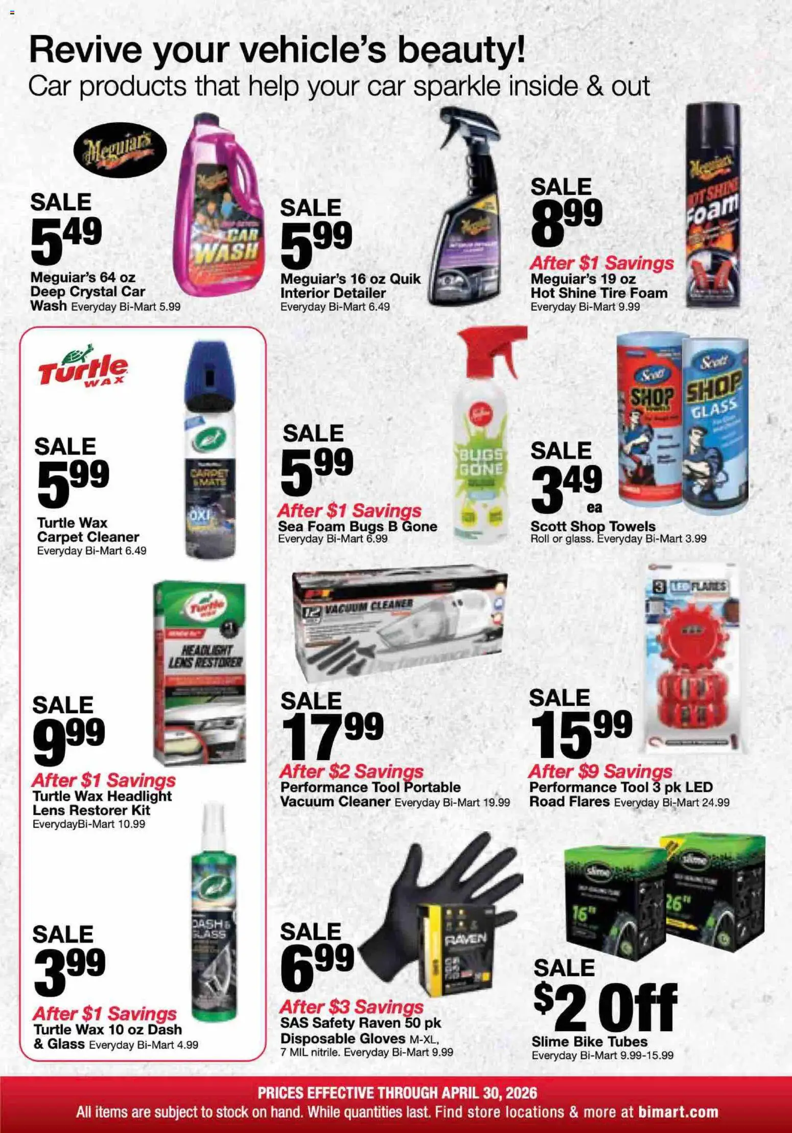 Bi-Mart Car Care Savings - valid from 01.04.2026 | Page: 2