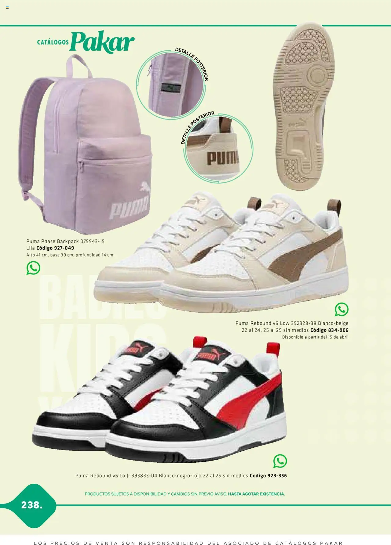 Nuevas ofertas de SC Pakar válidas en toda la República Mexicana desde el 28.02.2025. ¡Encuentra las mejores ofertas en SC Pakar catálogo Premium - Kids! | Página: 238