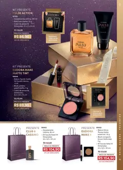 Eudora - Revista 17/2025 - Pré-Visualização do folheto da loja Eudora, válido de 10.11.2025 | Página: 15 | Produtos: Blush, Batom, Desodorante, Caixa