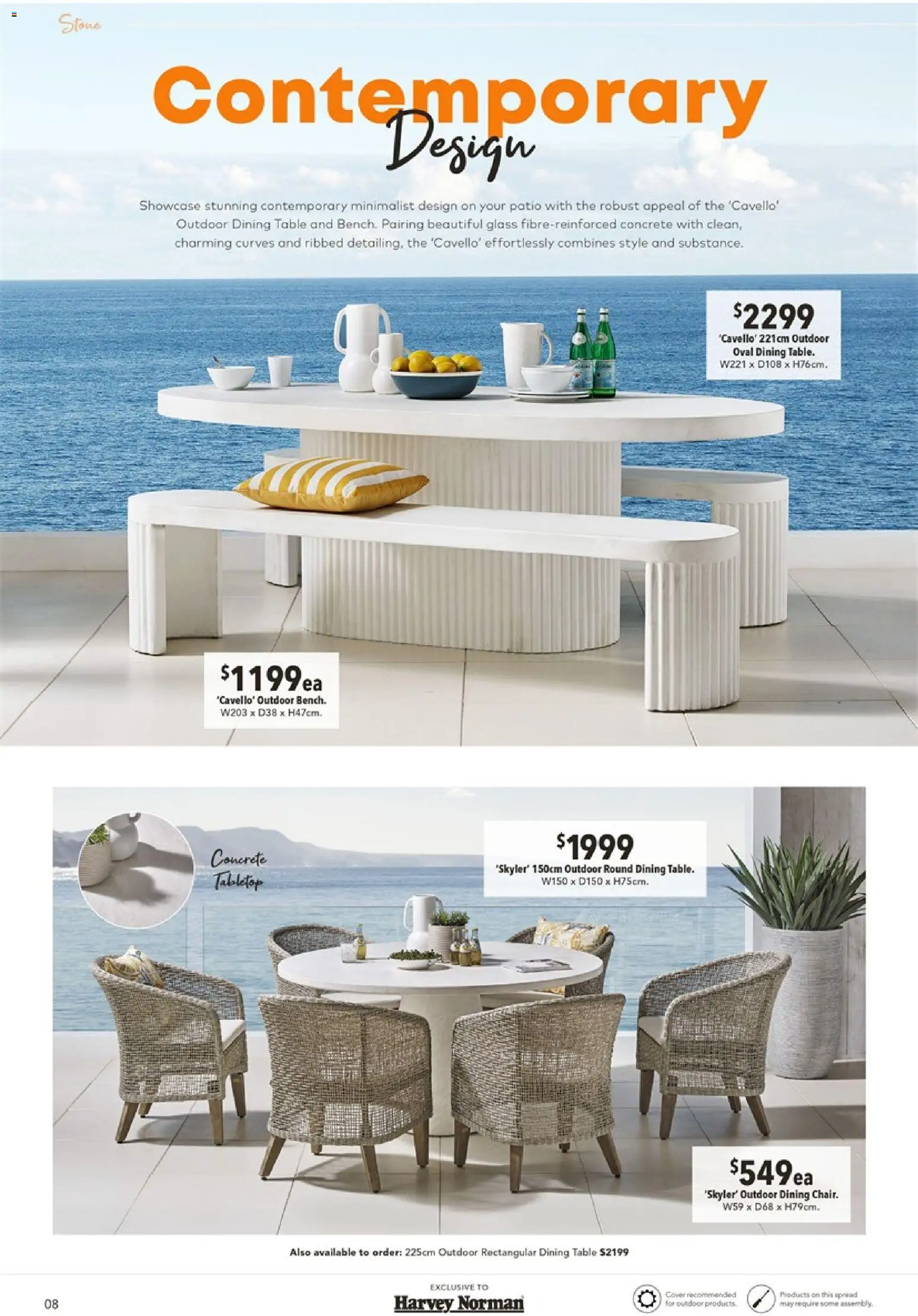 Harvey Norman catalogue - valid from 31.10.2025 | Page: 8 | Products: Table