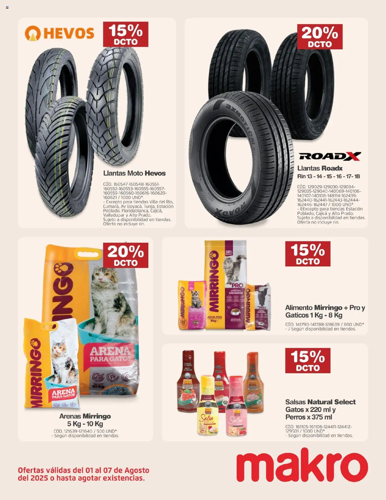 Makro revista - valida desde el 01.08.2025 | Página: 28 | Productos: Pollo