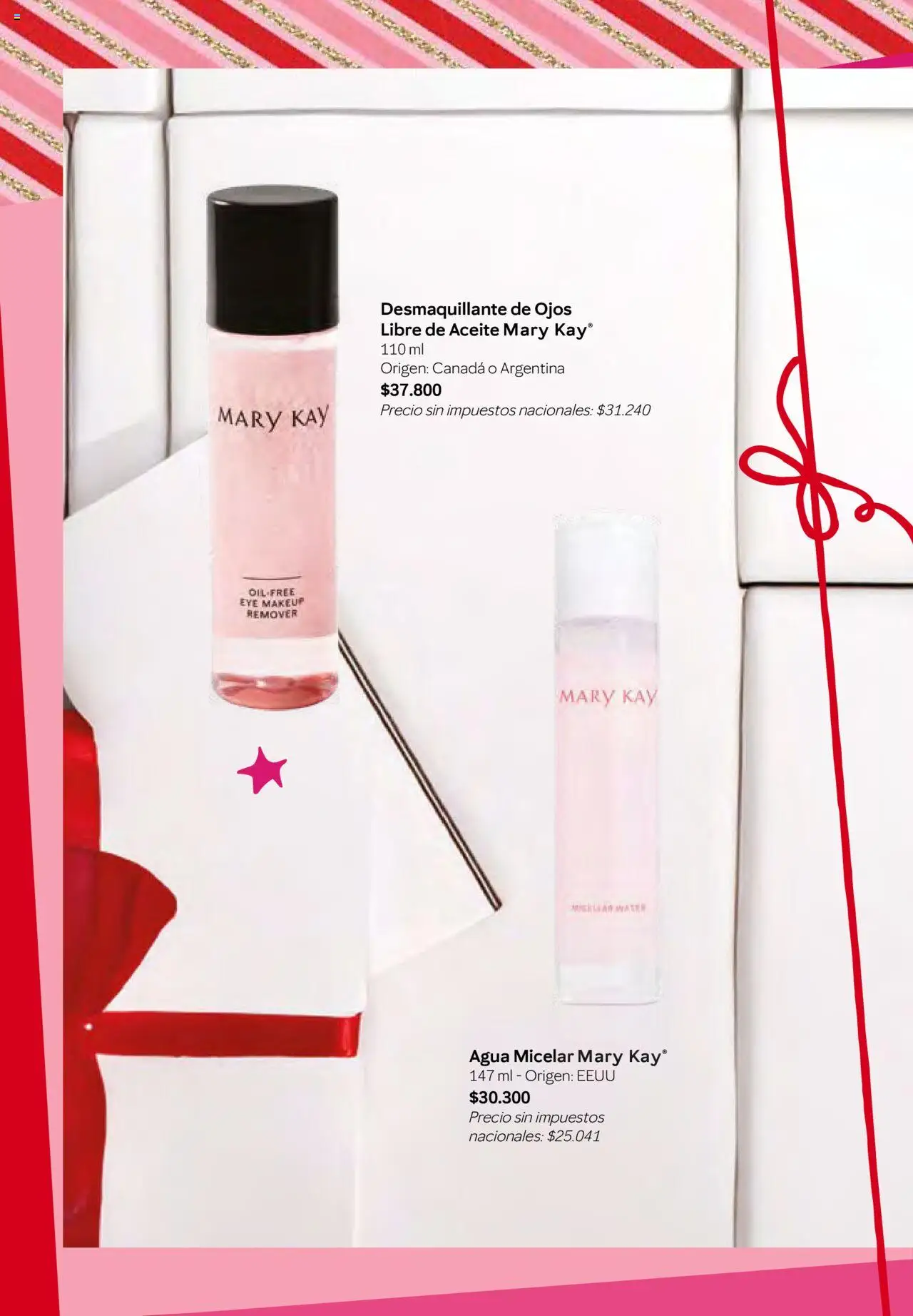 Mary Kay - Catálogo Especial Día de la Madre │ válido desde el 18.09.2025 | Página: 42 | Productos: Aceite, Desmaquillante de ojos, Desmaquillante, Agua