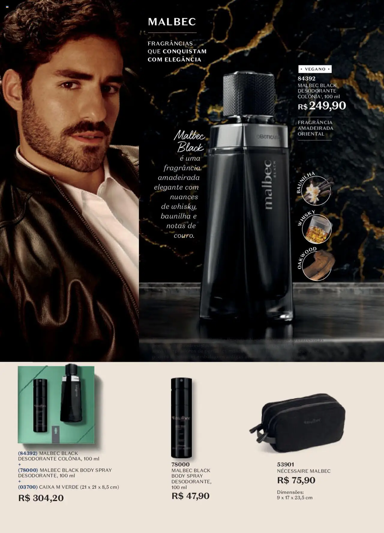 O Boticário Folheto - válido de 13.10.2025 | Página: 76 | Produtos: Fragrância, Whisky, Caixa, Perfumes