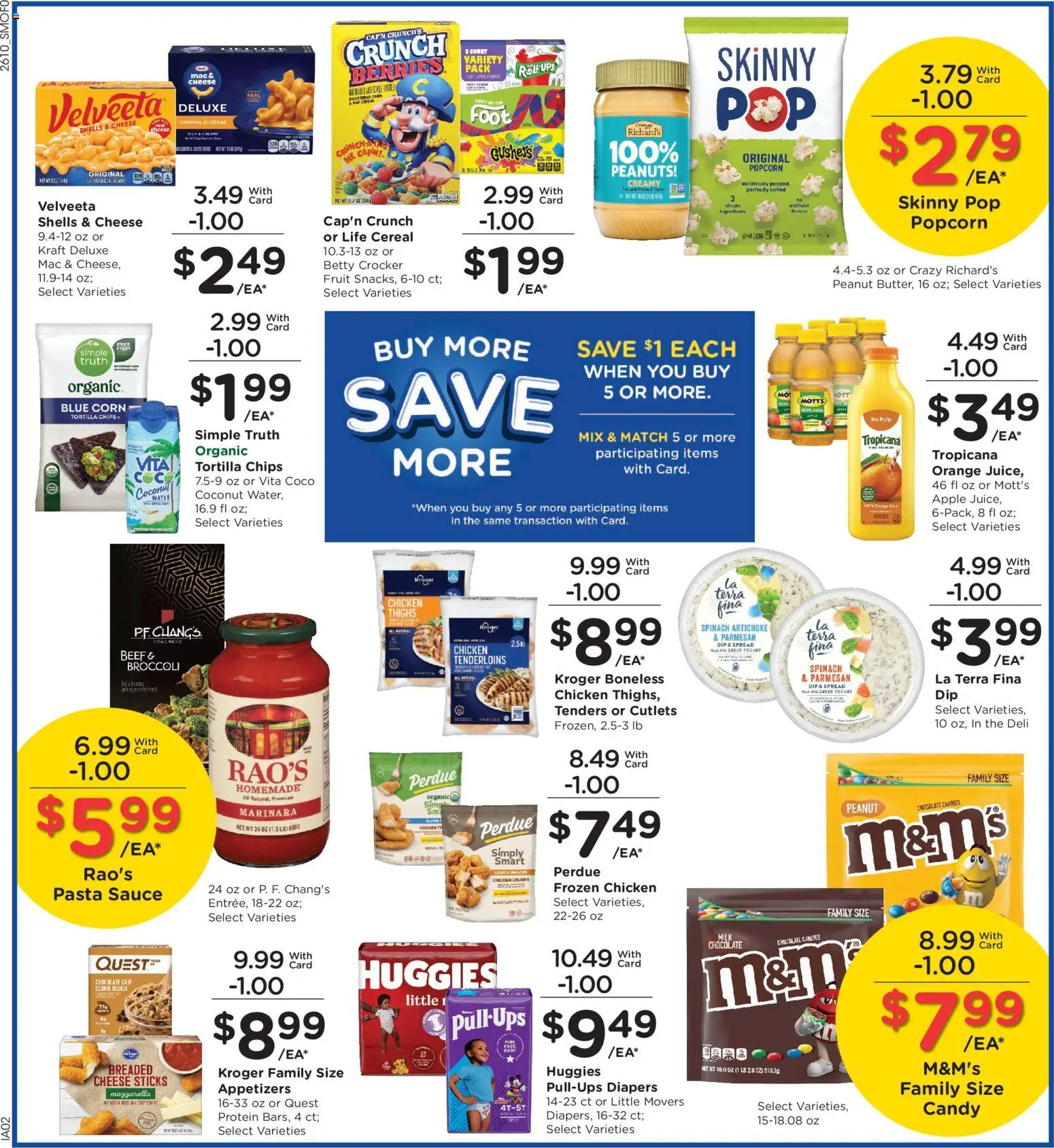 Smith's Weekly Ad - valid from 08.04.2026 | Page: 9 | Products: Chocolate, Pasta, Water, Sauce