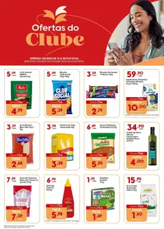 Rissul - Ofertas do Clube - Pré-Visualização do folheto da loja Rissul, válido de 12.02.2026 | Página: 1 | Produtos: Farinha de trigo, Café, Azeite, Vitamina c