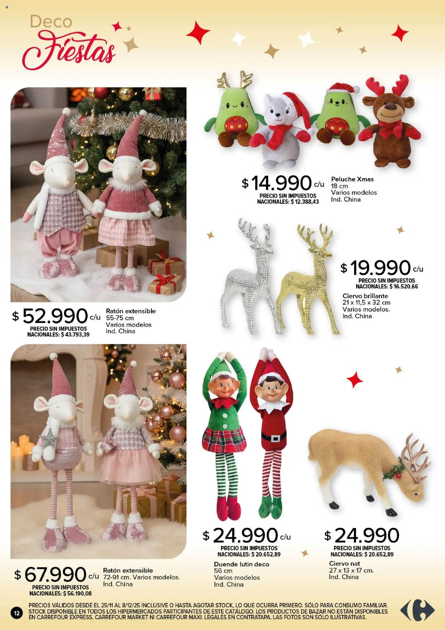 Carrefour - Deco Fiestas │ válido desde el 25.11.2025 | Página: 12