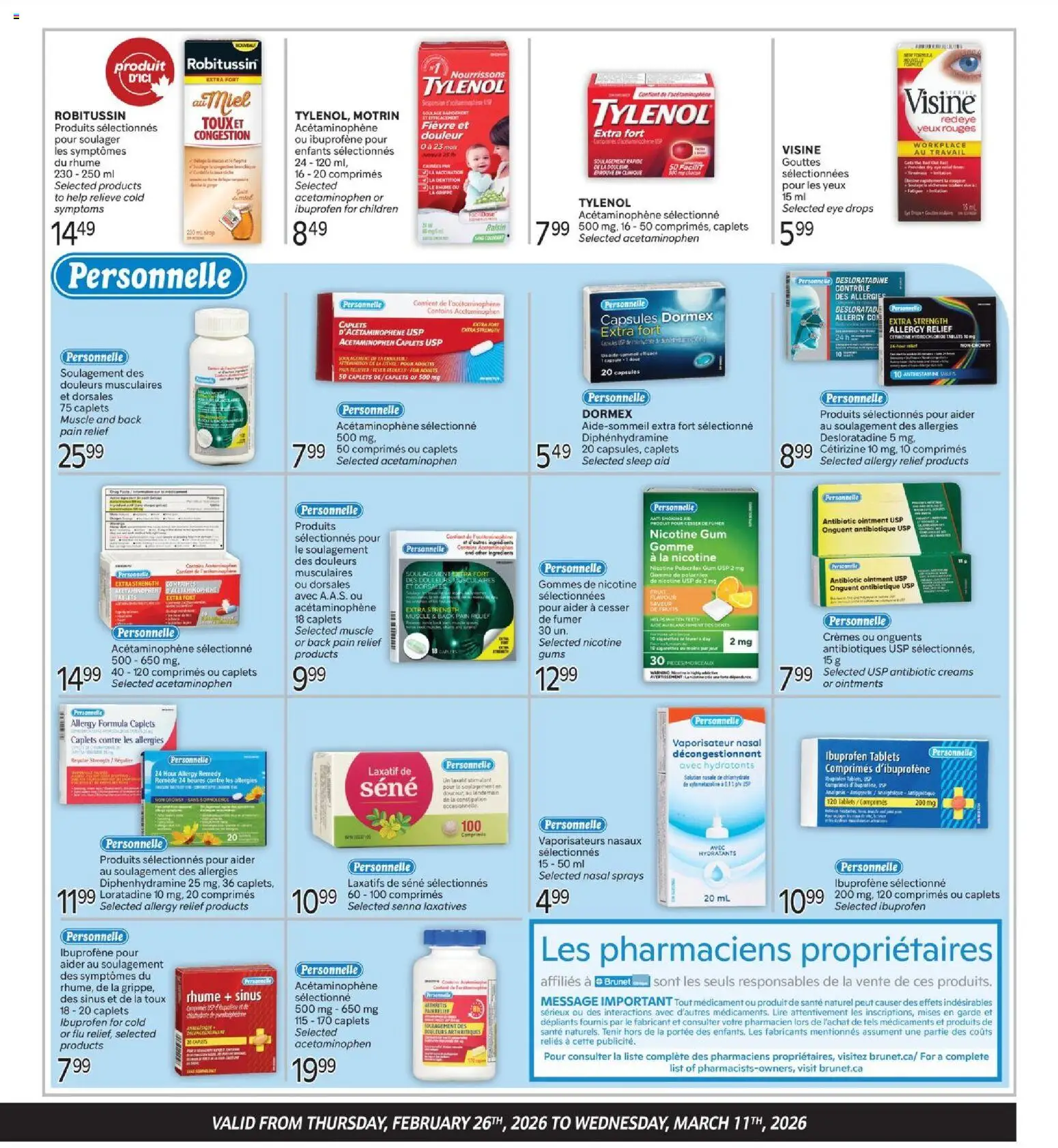 Brunet flyer valid from 26.02.2026 | Page: 3