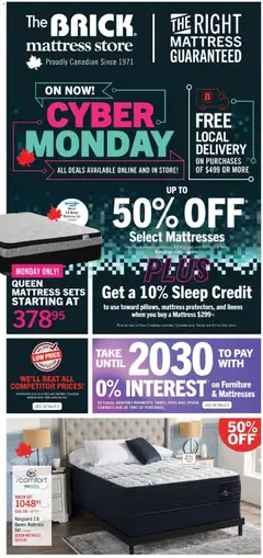 Preview of The Brick - Brick Mattress Store from shop The Brick valid from 30.11.2025